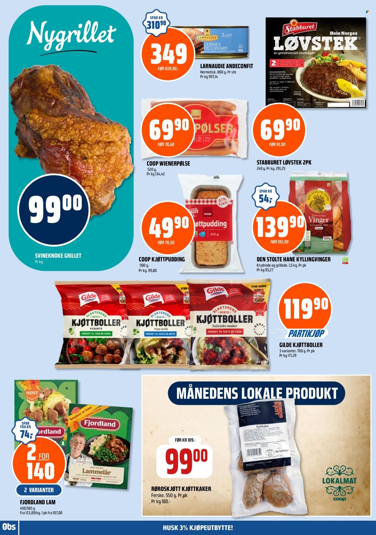 COOP OBS kundeavis - Fra søndag 20. september 2026