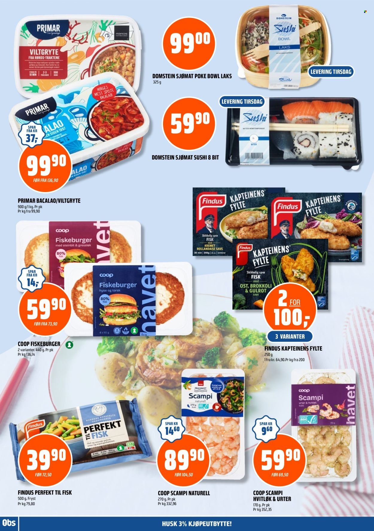 COOP OBS kundeavis - Fra søndag 20. september 2026