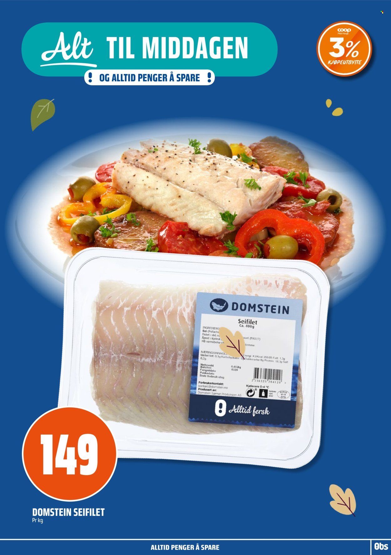 COOP OBS kundeavis - Fra søndag 20. september 2026