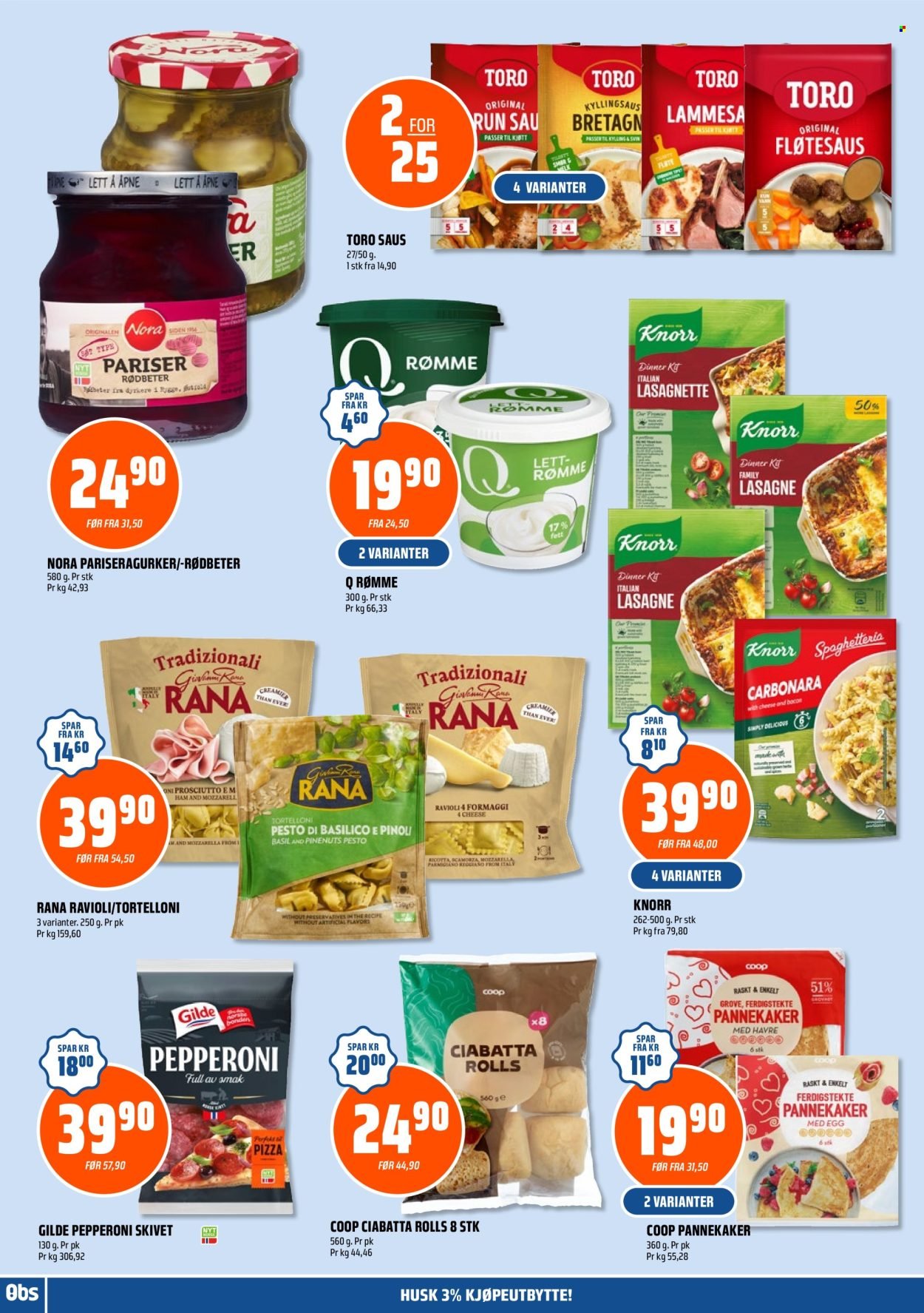 COOP OBS kundeavis - Fra søndag 20. september 2026