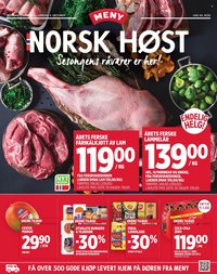 MENY kundeavis - Fra torsdag 1. oktober 2026