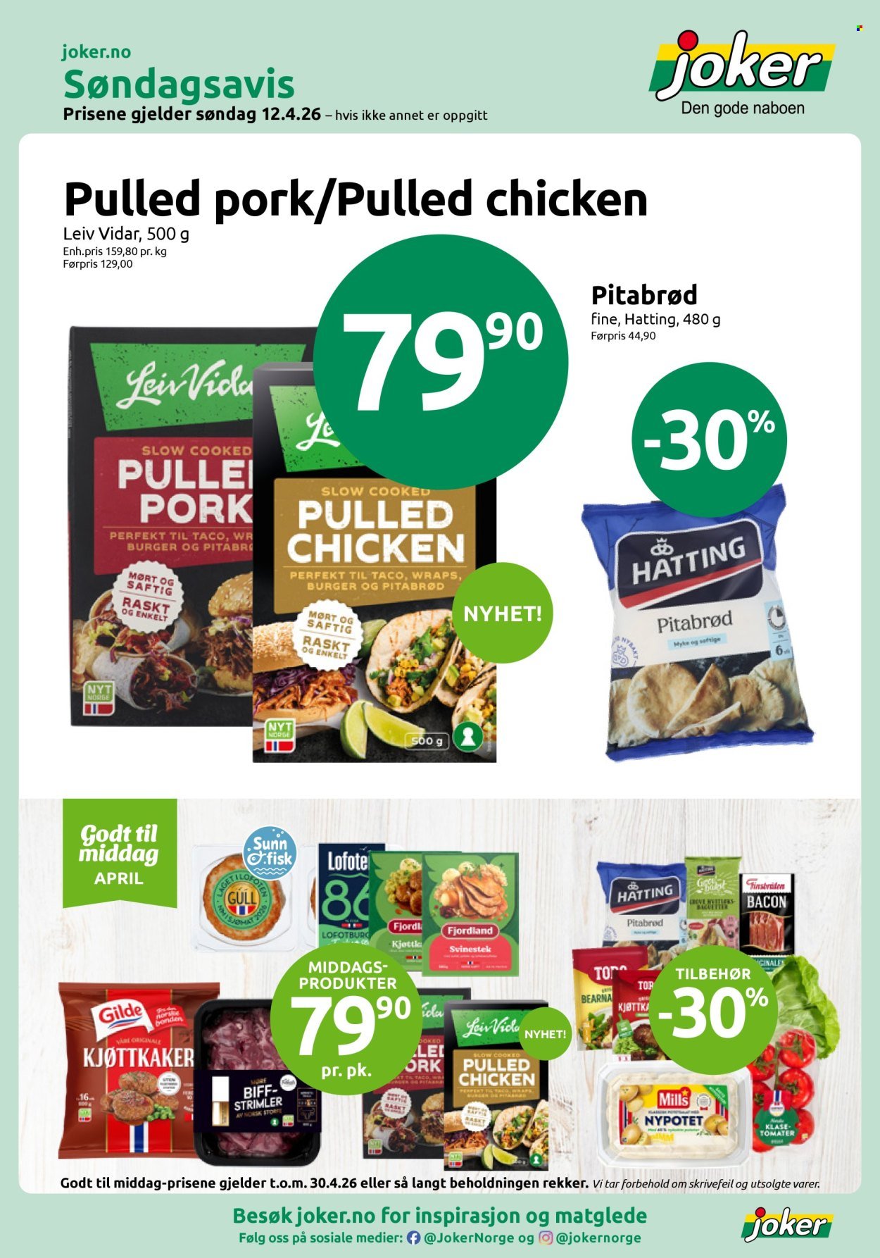 JOKER kundeavis - Fra søndag 12. april 2026 (2026-04-12 - 2026-04-12)