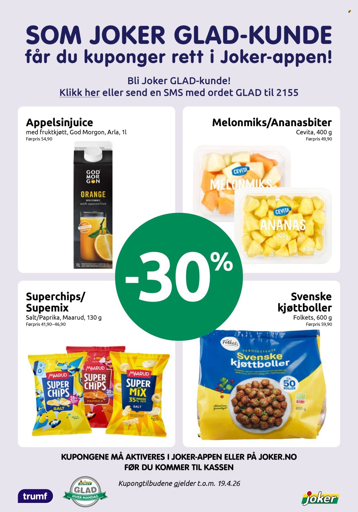 JOKER kundeavis - Fra søndag 12. april 2026 (2026-04-12 - 2026-04-12)