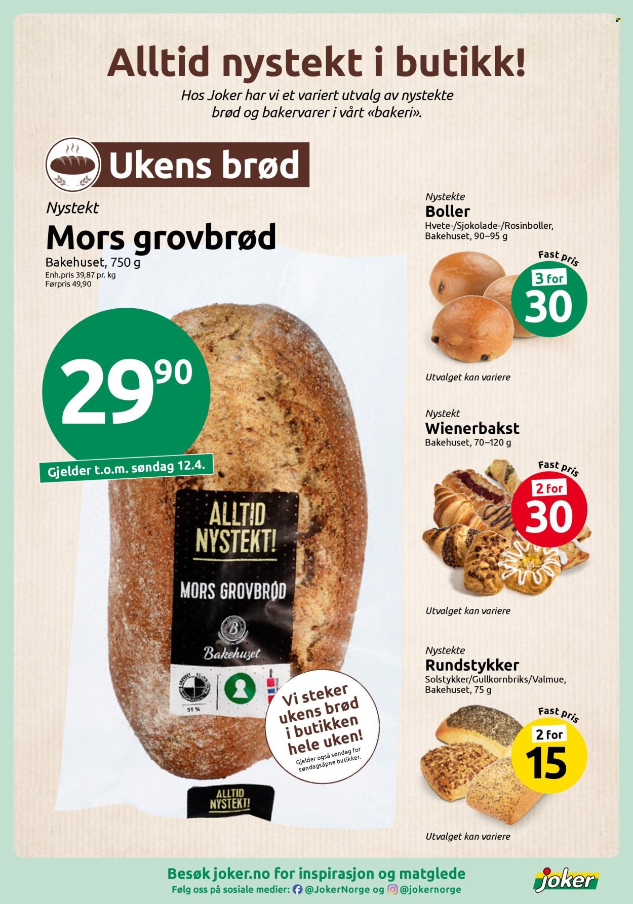 JOKER kundeavis - Fra søndag 12. april 2026 (2026-04-12 - 2026-04-12)
