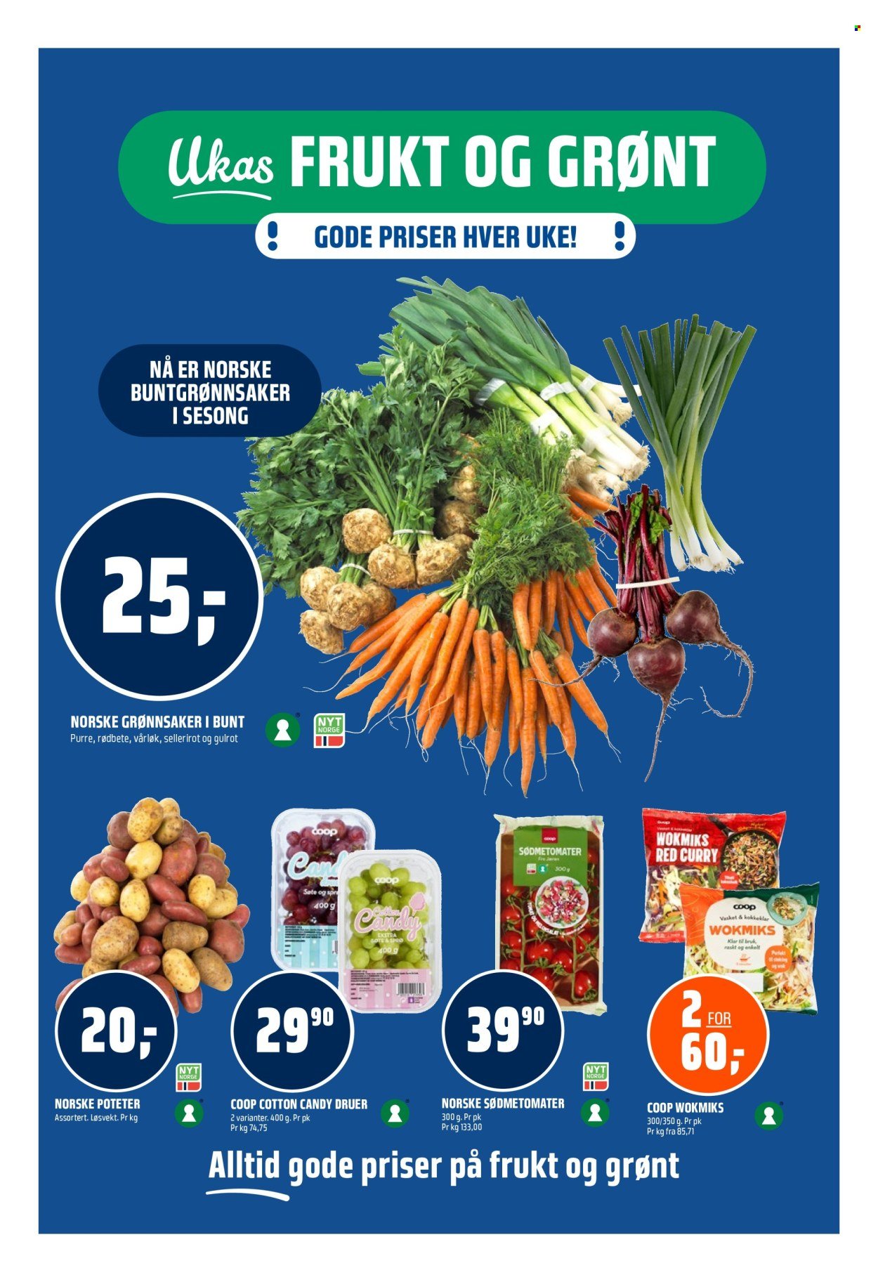 COOP OBS kundeavis - Fra søndag 30. august 2026