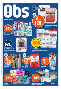 COOP OBS kundeavis - Fra søndag 30. august 2026