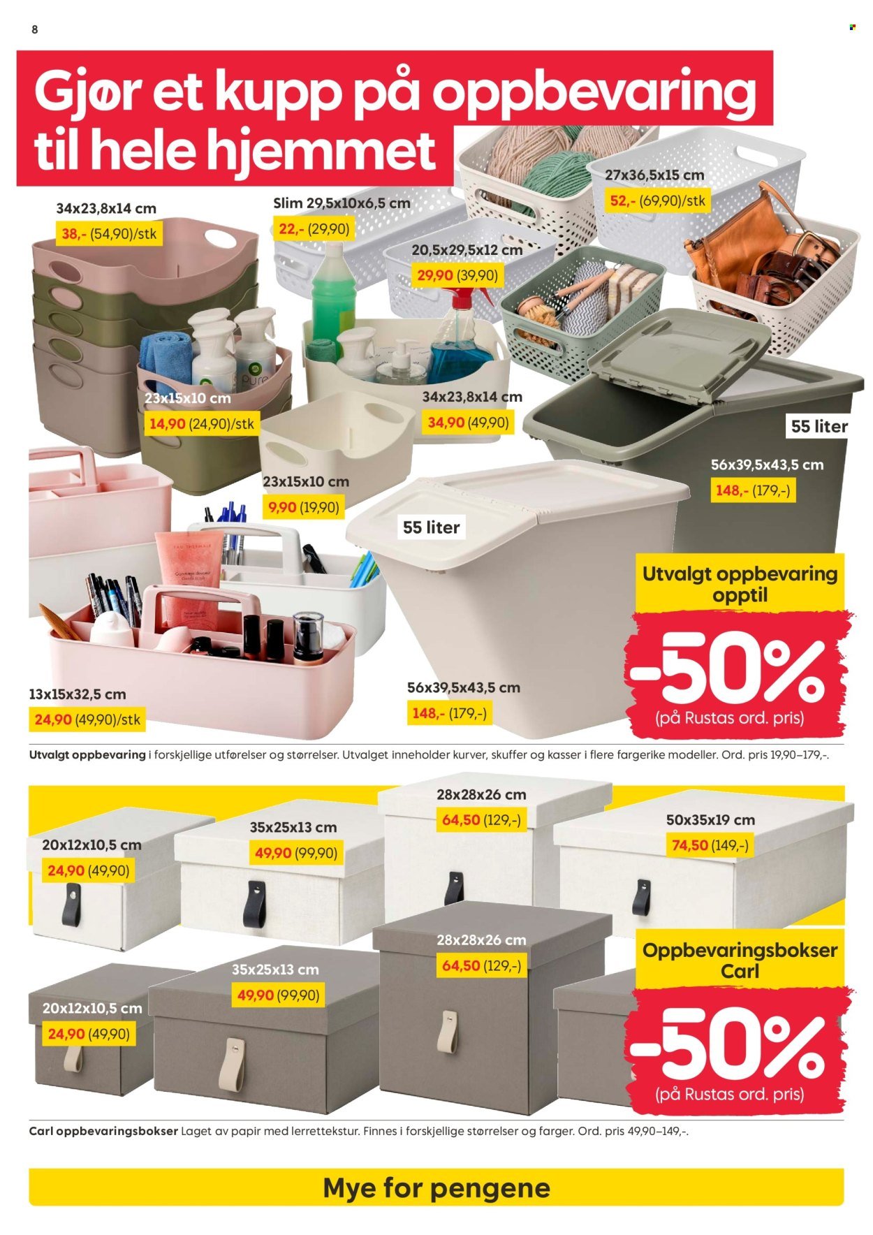 RUSTA kundeavis - Fra mandag 16. mars 2026 (2026-03-16 - 2026-03-22)