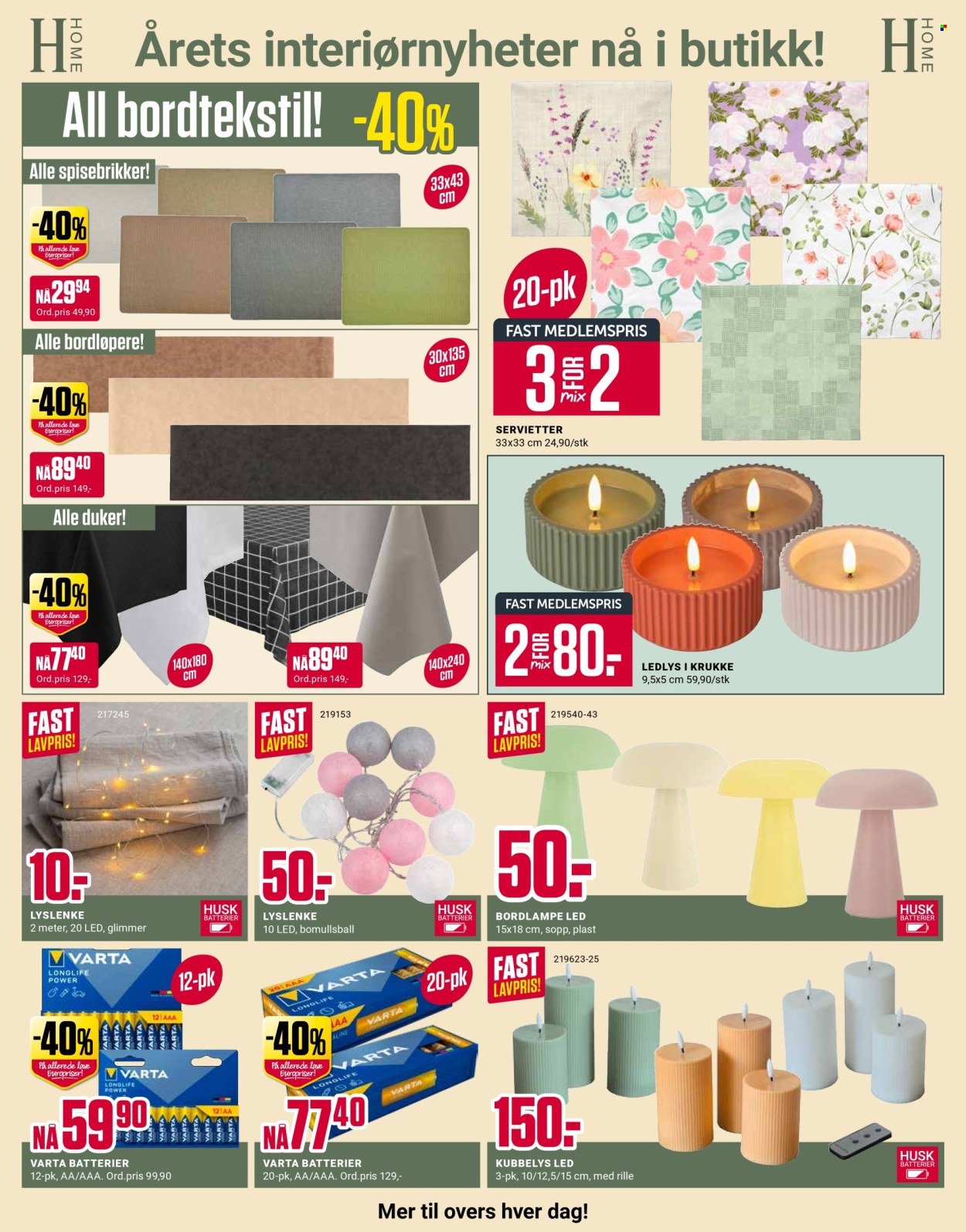 EUROPRIS kundeavis - Fra mandag 19. januar 2026 (2026-01-19 - 2026-01-24)