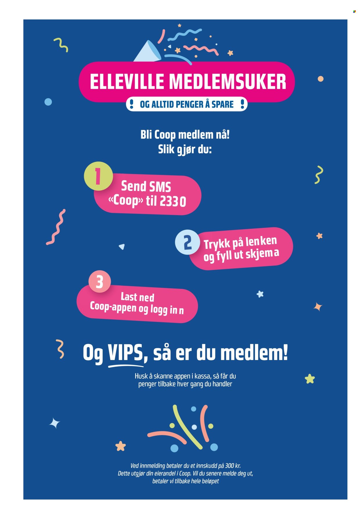 COOP OBS kundeavis - Fra søndag 31. mai 2026