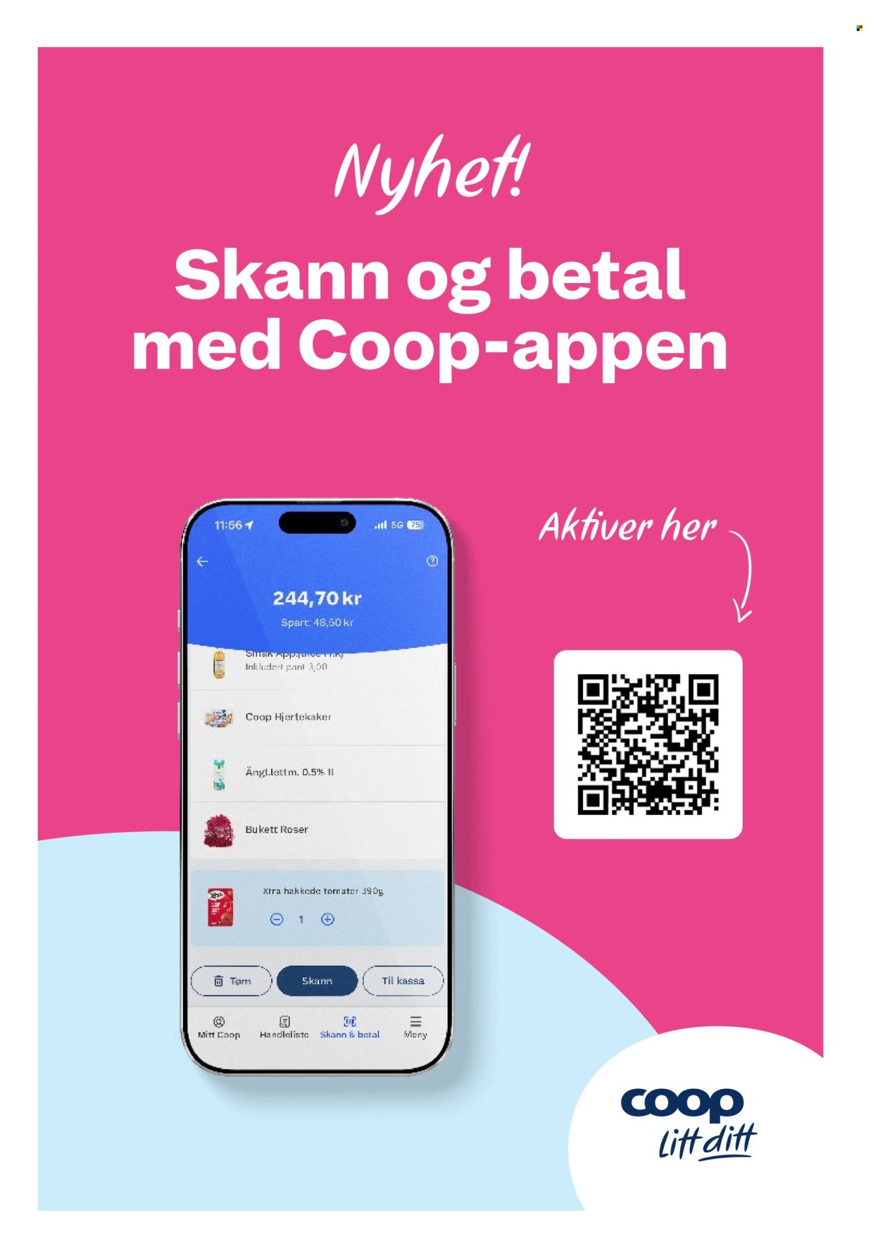 COOP OBS kundeavis - Fra søndag 31. mai 2026