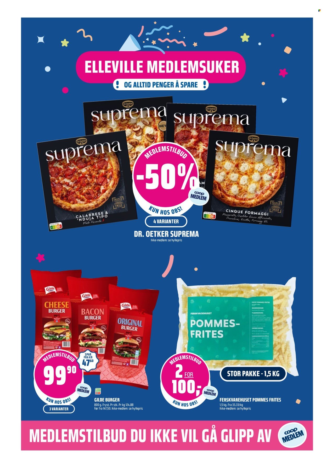 COOP OBS kundeavis - Fra søndag 31. mai 2026