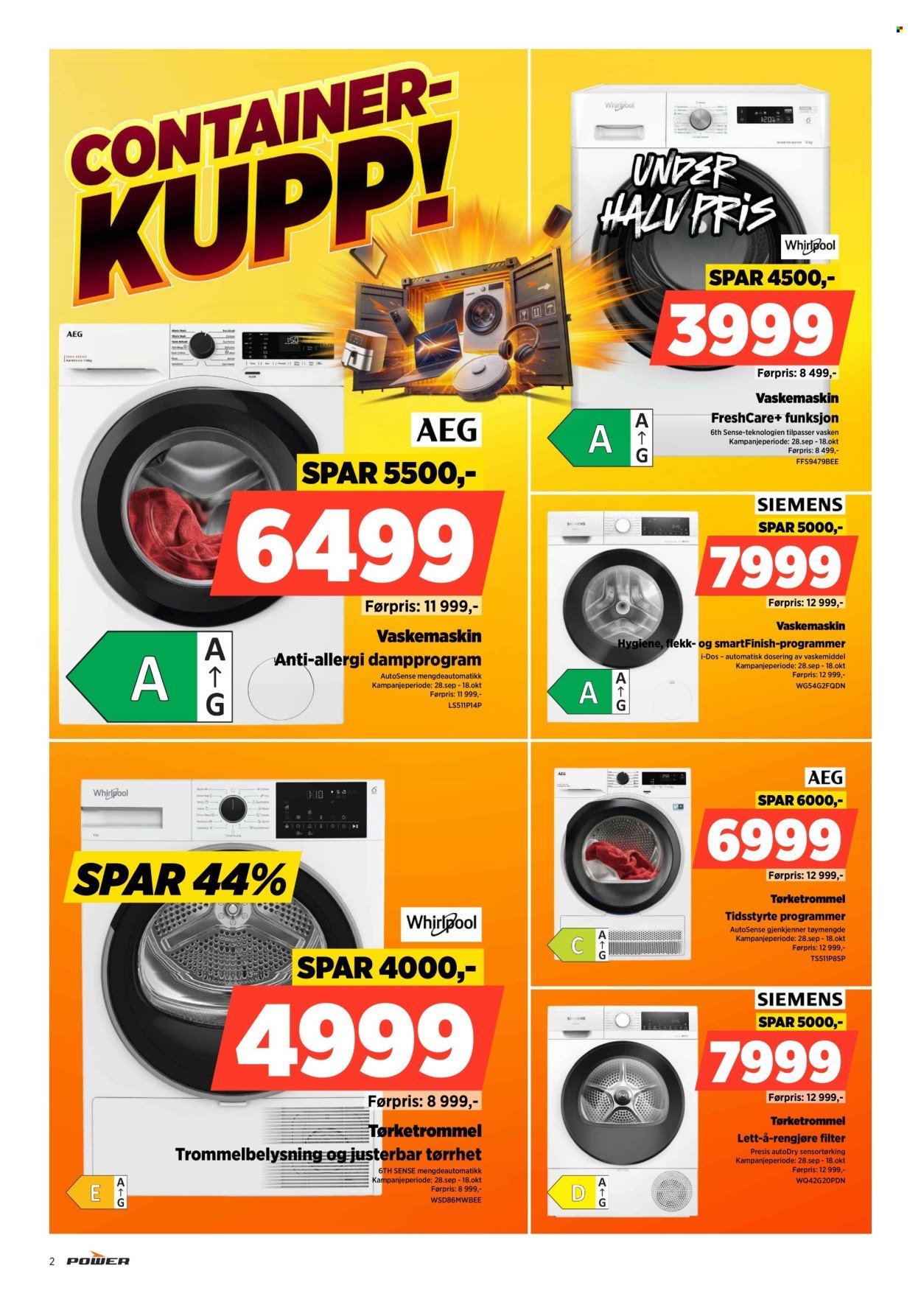 POWER kundeavis - Fra mandag 12. oktober 2026