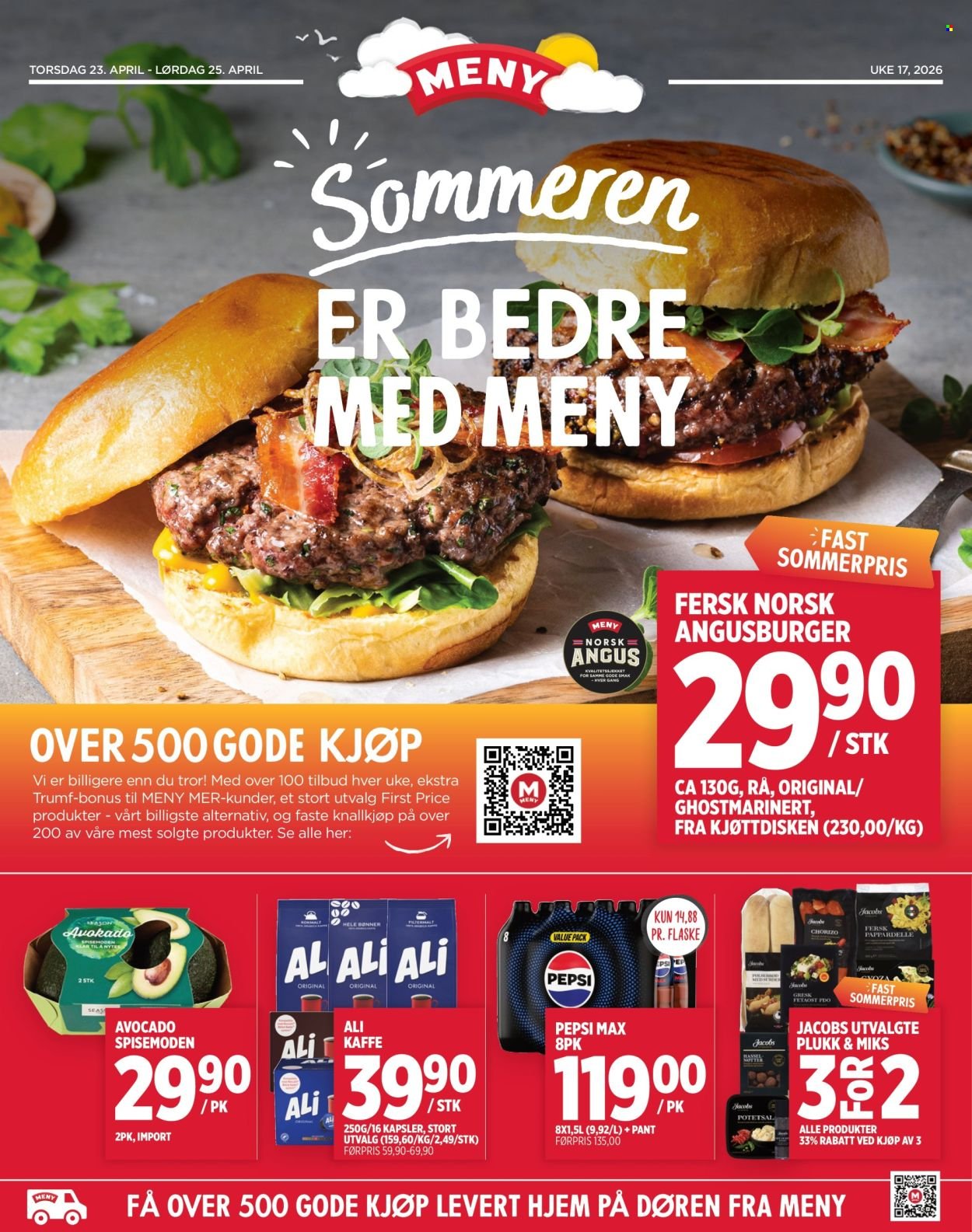 MENY kundeavis - Fra torsdag 23. april 2026 (2026-04-23 - 2026-04-25)