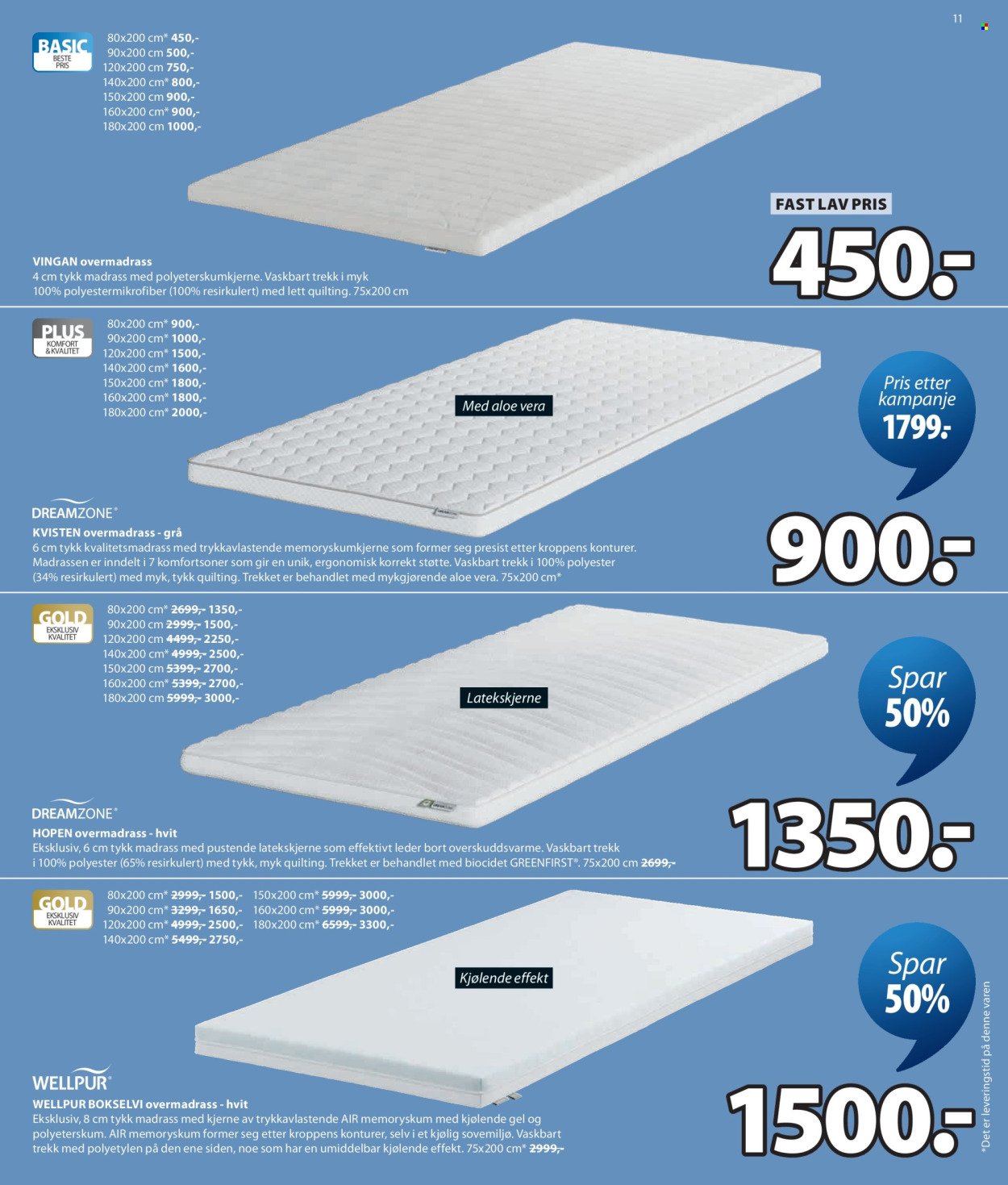 JYSK kundeavis - Fra mandag 3. august 2026
