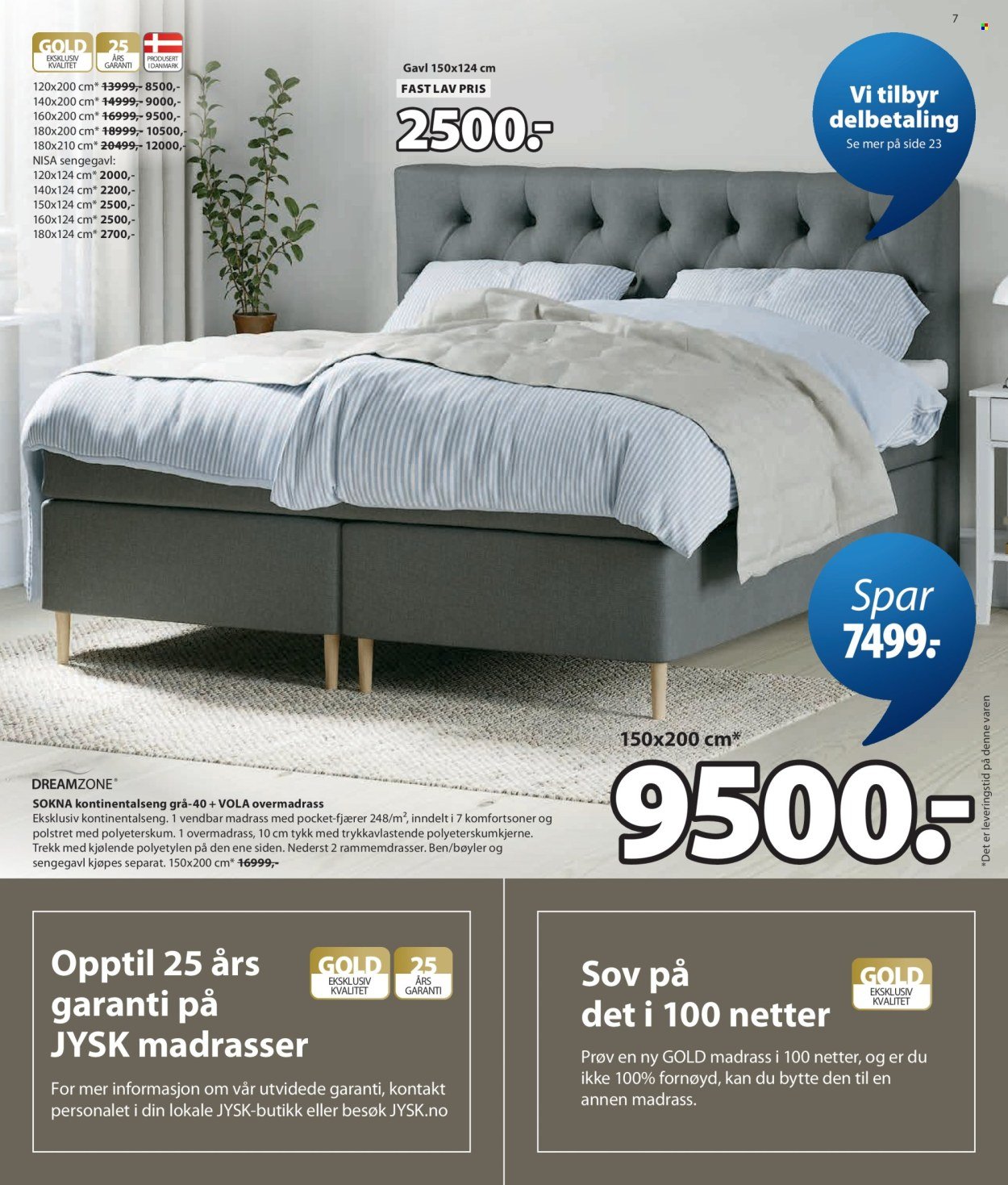 JYSK kundeavis - Fra mandag 3. august 2026
