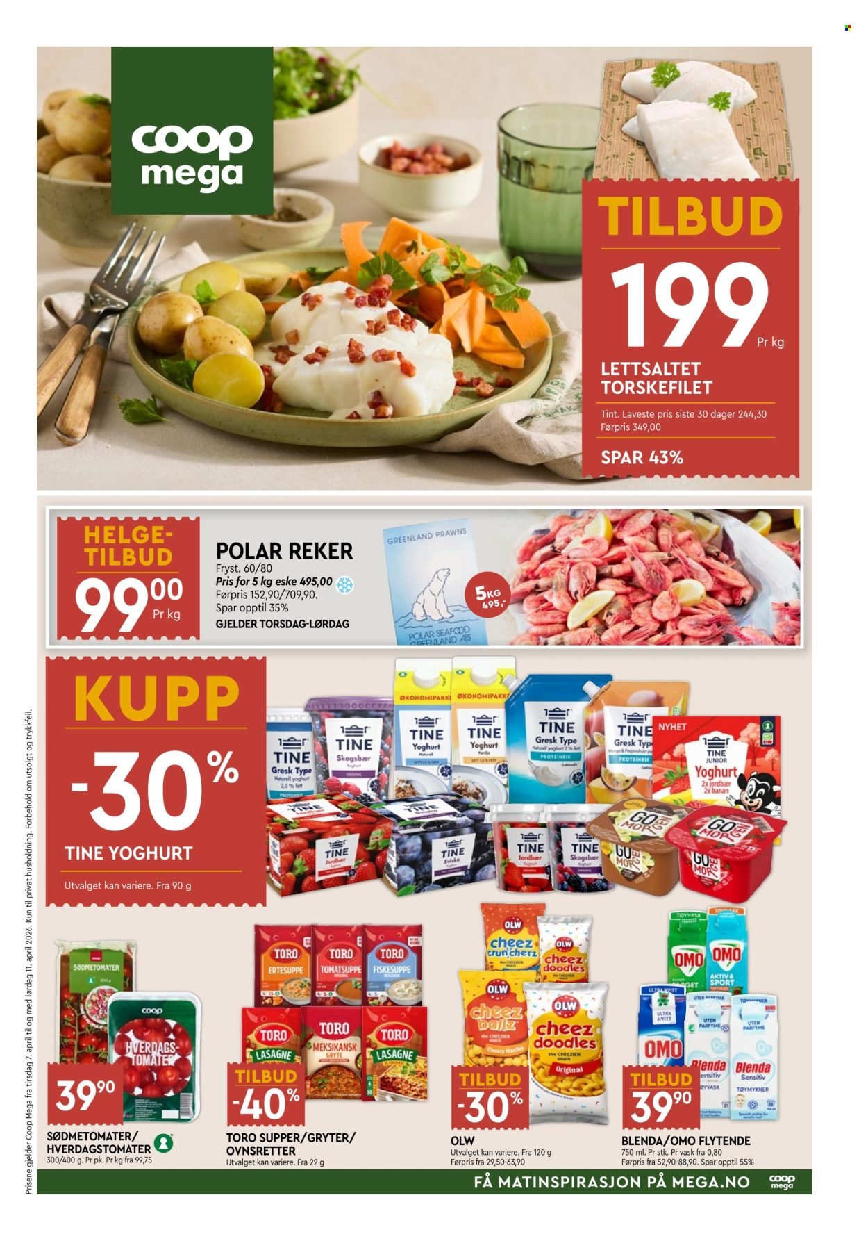 COOP MEGA kundeavis - Uke 15 (2026-04-07 - 2026-04-11)