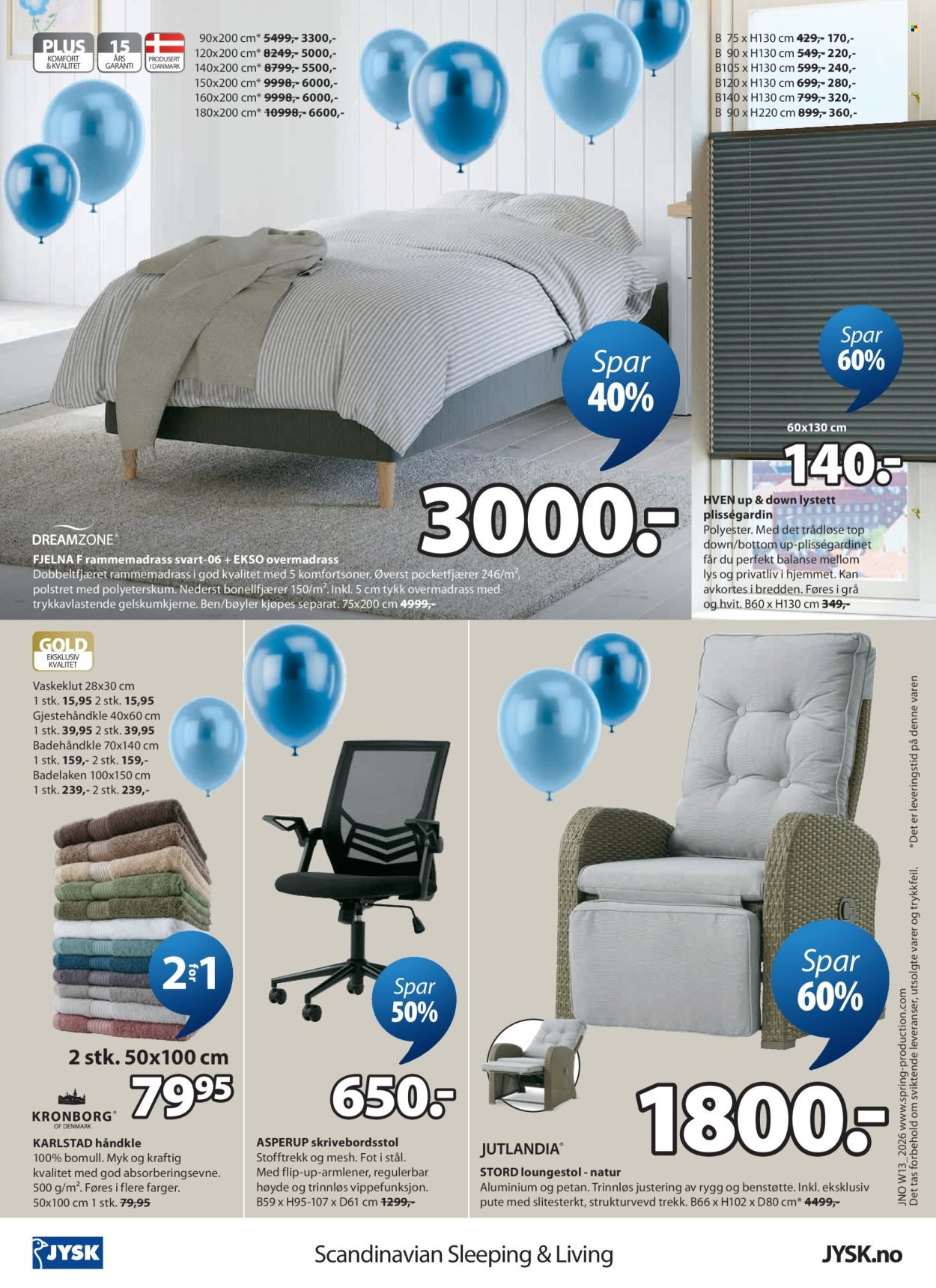 JYSK kundeavis - Fra mandag 23. mars 2026 (2026-03-23 - 2026-03-28)