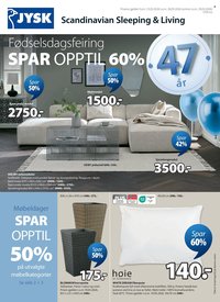 JYSK kundeavis - Fra mandag 23. mars 2026 (2026-03-23 - 2026-03-28)