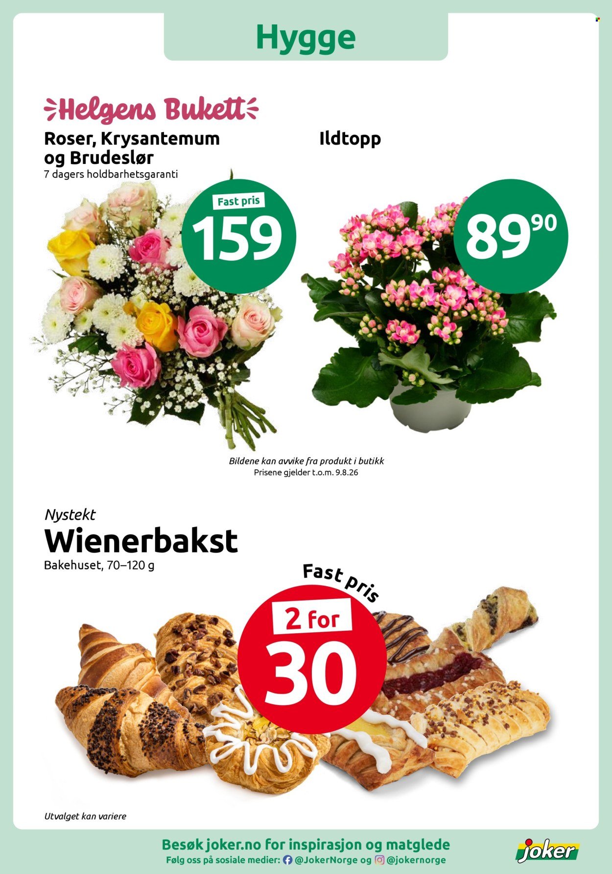 JOKER kundeavis - Fra søndag 9. august 2026