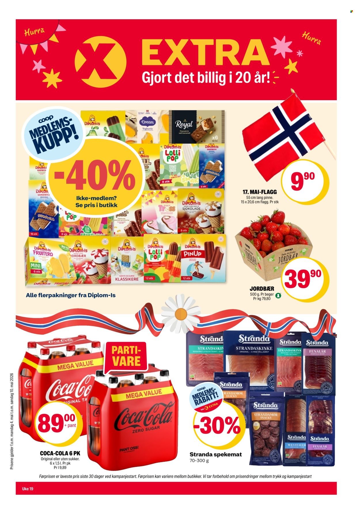 COOP EXTRA kundeavis - Uke 19 (2026-05-04 - 2026-05-10)