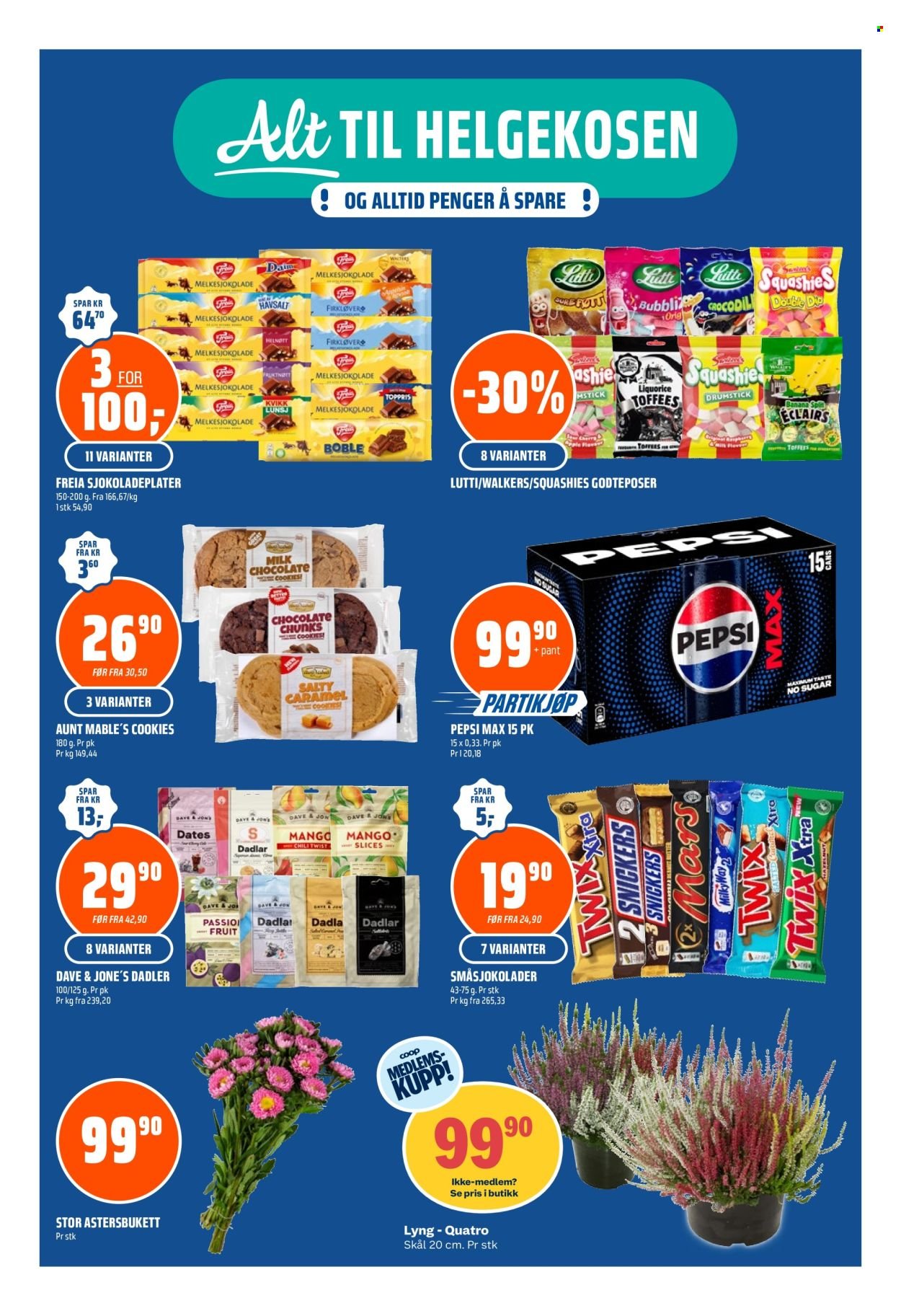 COOP OBS kundeavis - Fra søndag 23. august 2026
