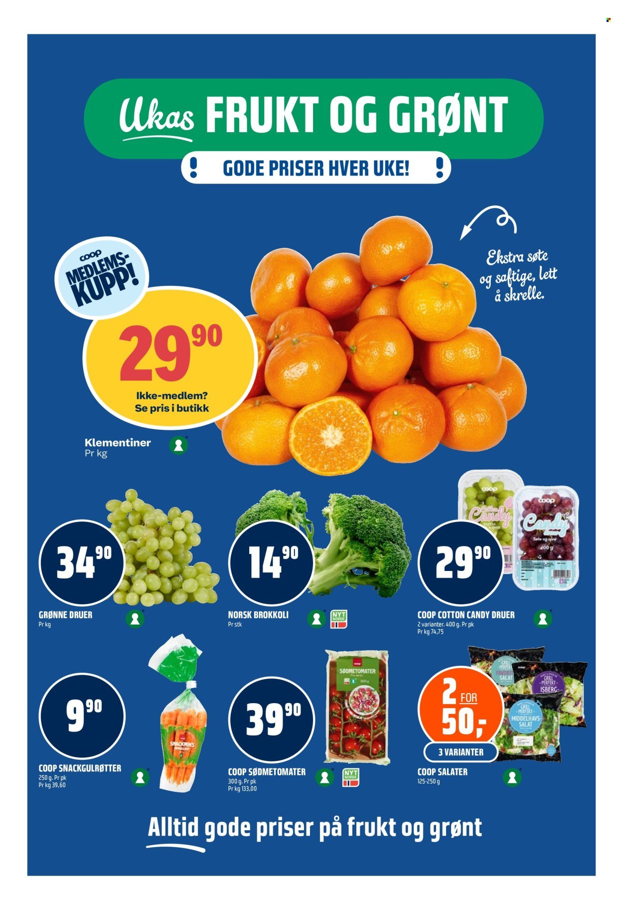 COOP OBS kundeavis - Fra søndag 23. august 2026