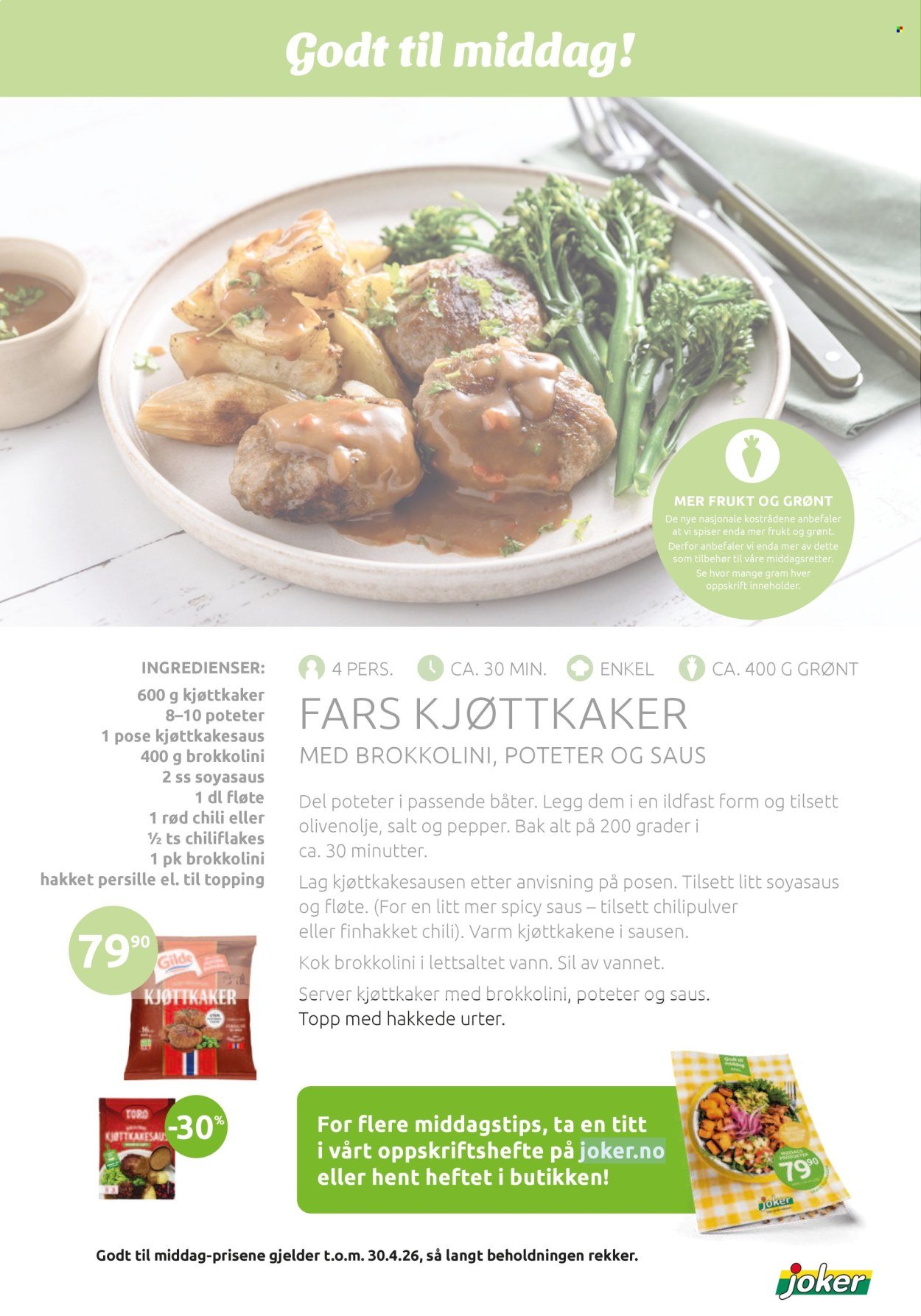 JOKER kundeavis - Fra tirsdag 21. april 2026 (2026-04-21 - 2026-04-25)