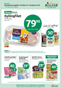 JOKER kundeavis - Fra tirsdag 21. april 2026 (2026-04-21 - 2026-04-25)
