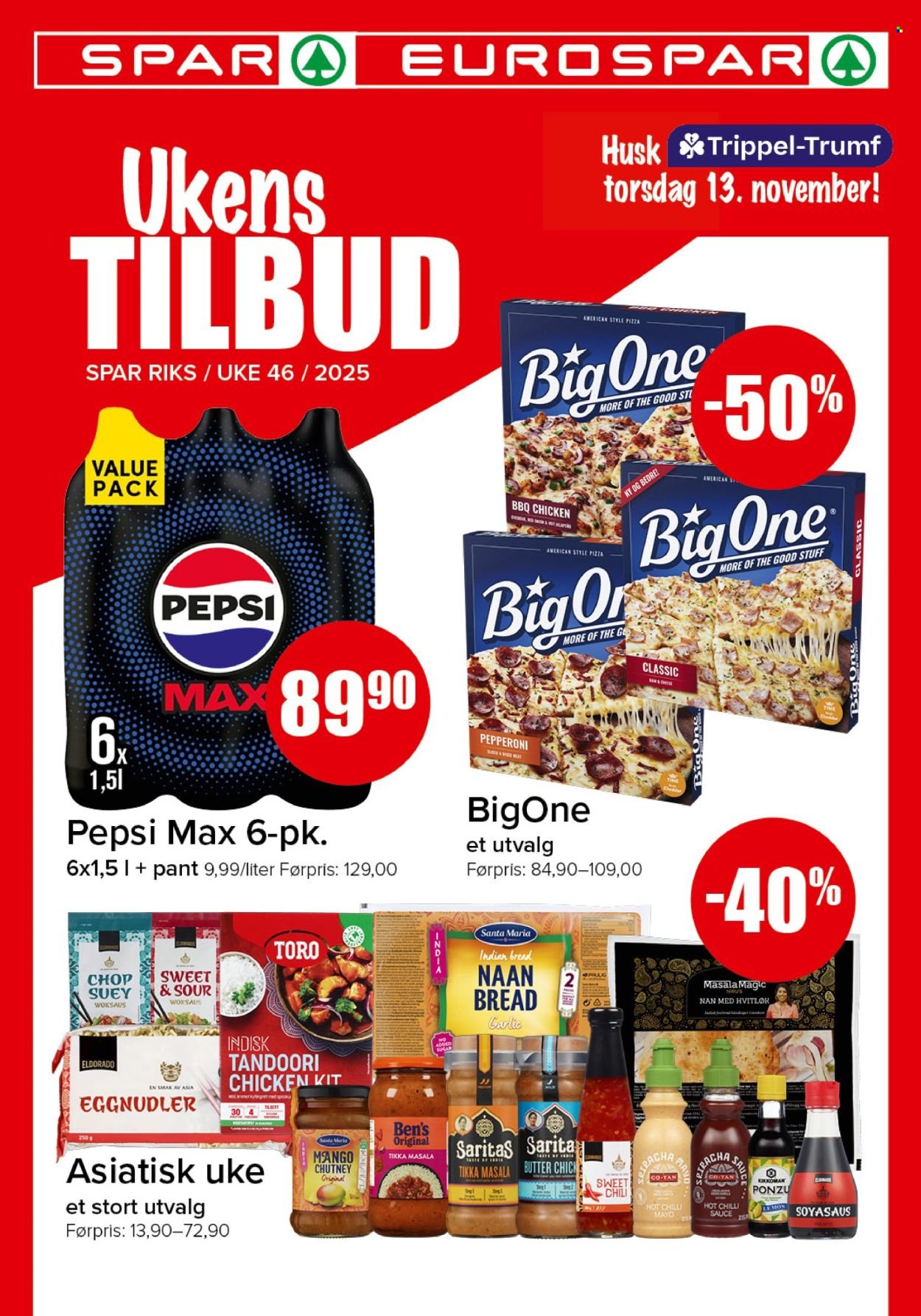 SPAR kundeavis - SPAR, EUROSPAR (2025-11-10 - 2025-11-16)