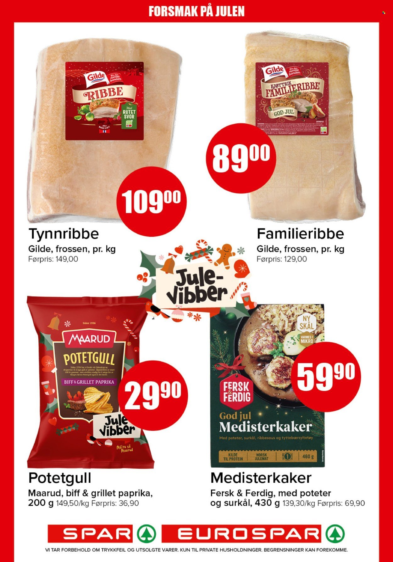 SPAR kundeavis - SPAR, EUROSPAR (2025-11-10 - 2025-11-16)