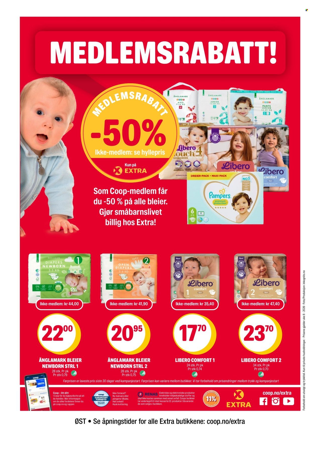 COOP EXTRA kundeavis - Uke 8 (2026-02-16 - 2026-02-22)