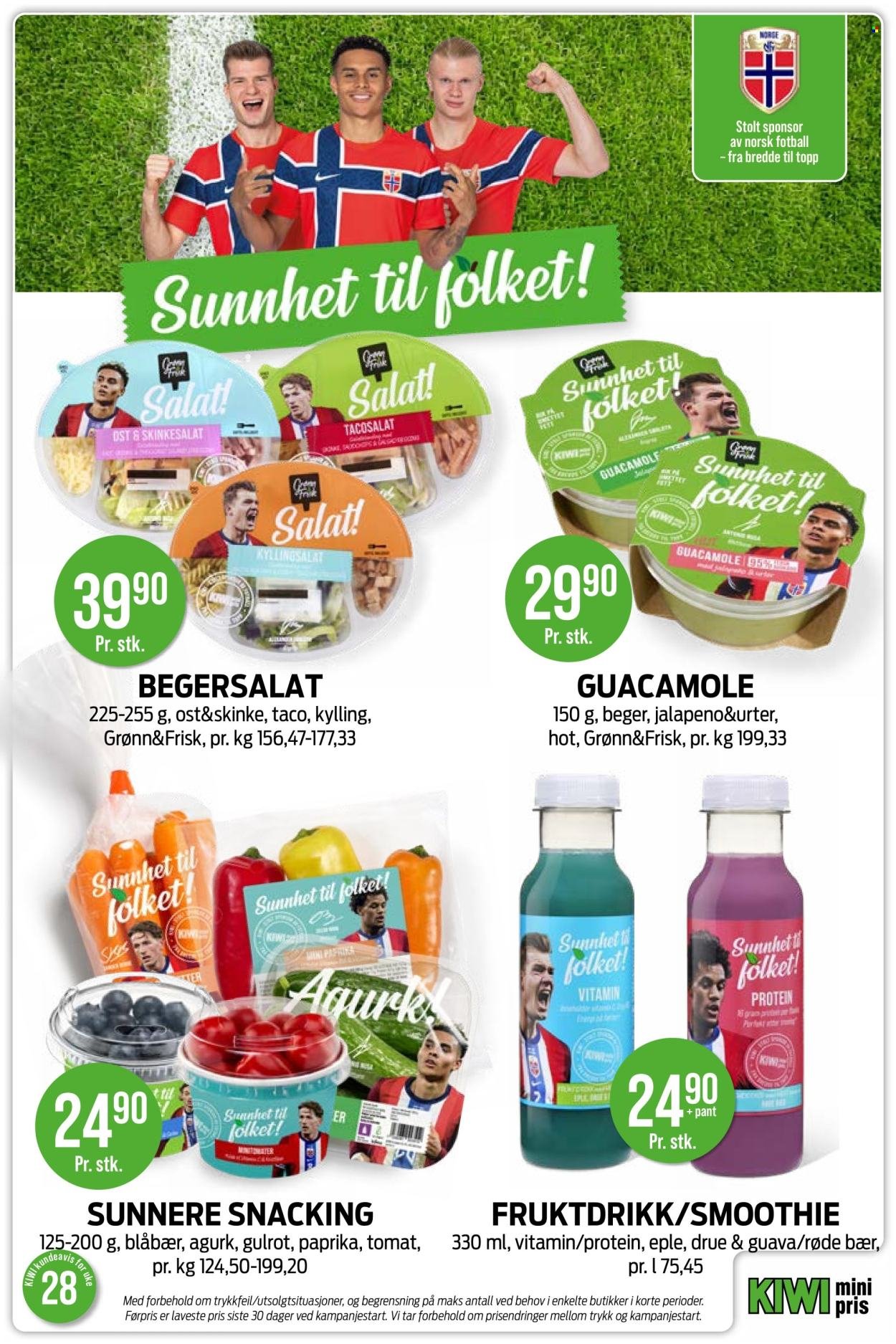 KIWI kundeavis - Fra mandag 6. juli 2026