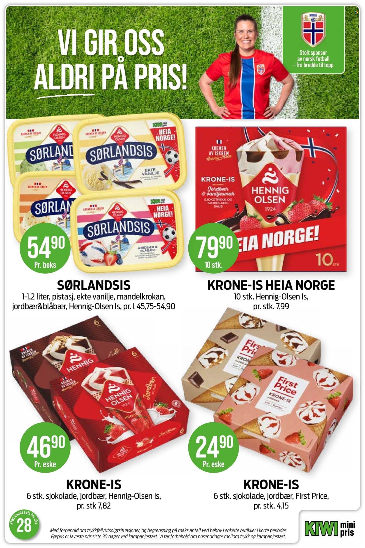 KIWI kundeavis - Fra mandag 6. juli 2026
