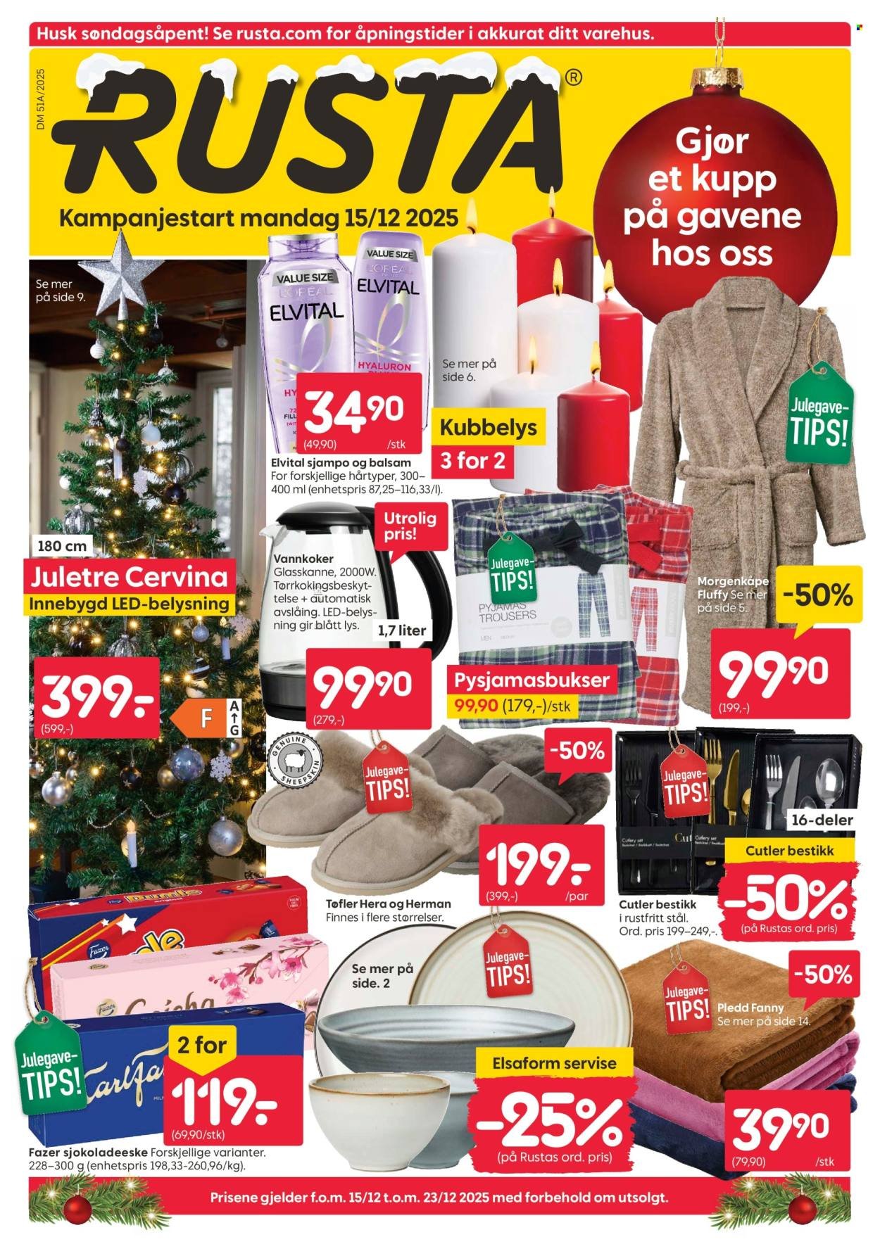 RUSTA kundeavis - Fra mandag 15. desember 2025 (2025-12-15 - 2025-12-23)