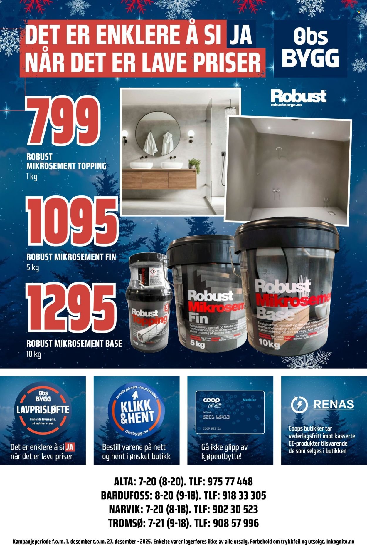 COOP OBS BYGG kundeavis - Uke 49-52 (2025-12-01 - 2025-12-27)