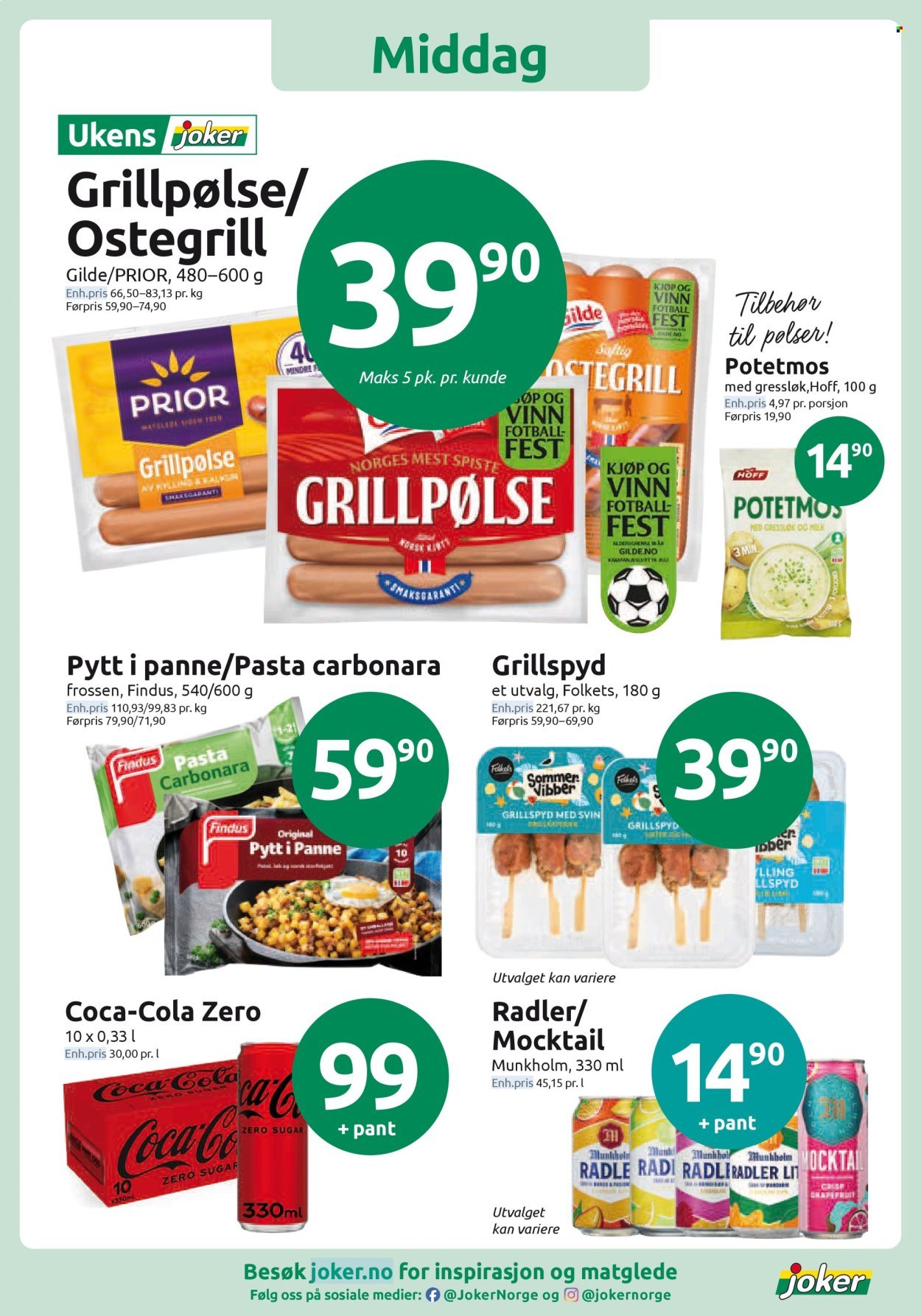 JOKER kundeavis - Fra tirsdag 16. juni 2026