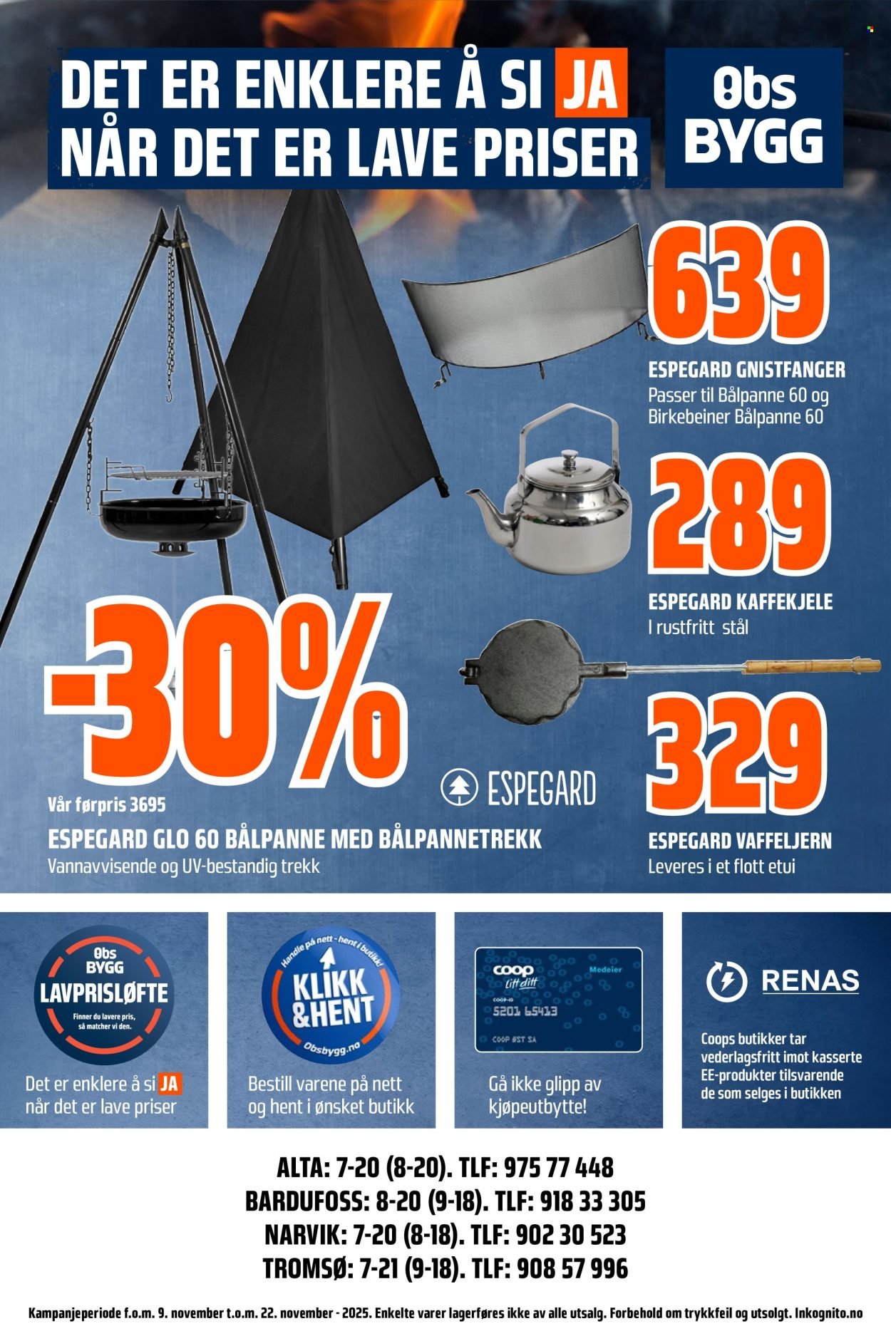 COOP OBS BYGG kundeavis - Uke 46-47 (2025-11-09 - 2025-11-22)
