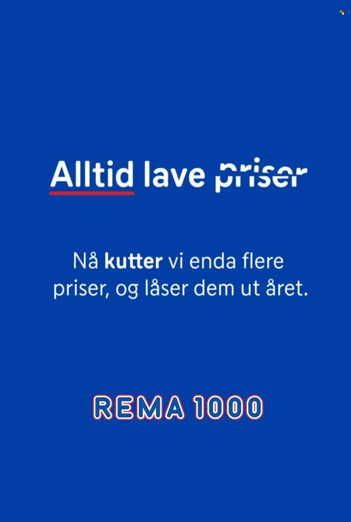 REMA 1000 kundeavis - Låst pris