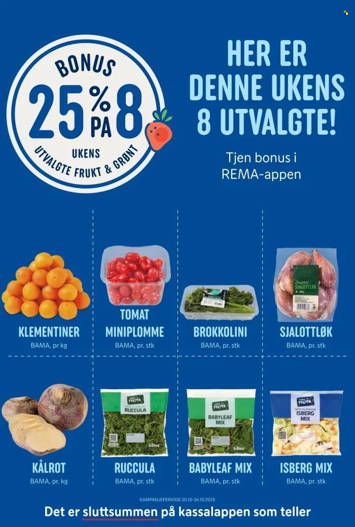 REMA 1000 kundeavis - Uke 43 (2025-10-20 - 2025-10-26)