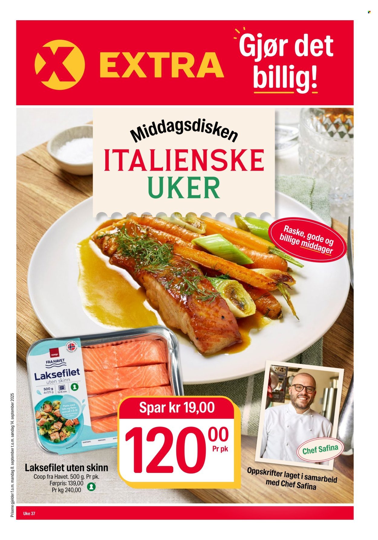 COOP EXTRA kundeavis - Uke 37 (2025-09-08 - 2025-09-14)