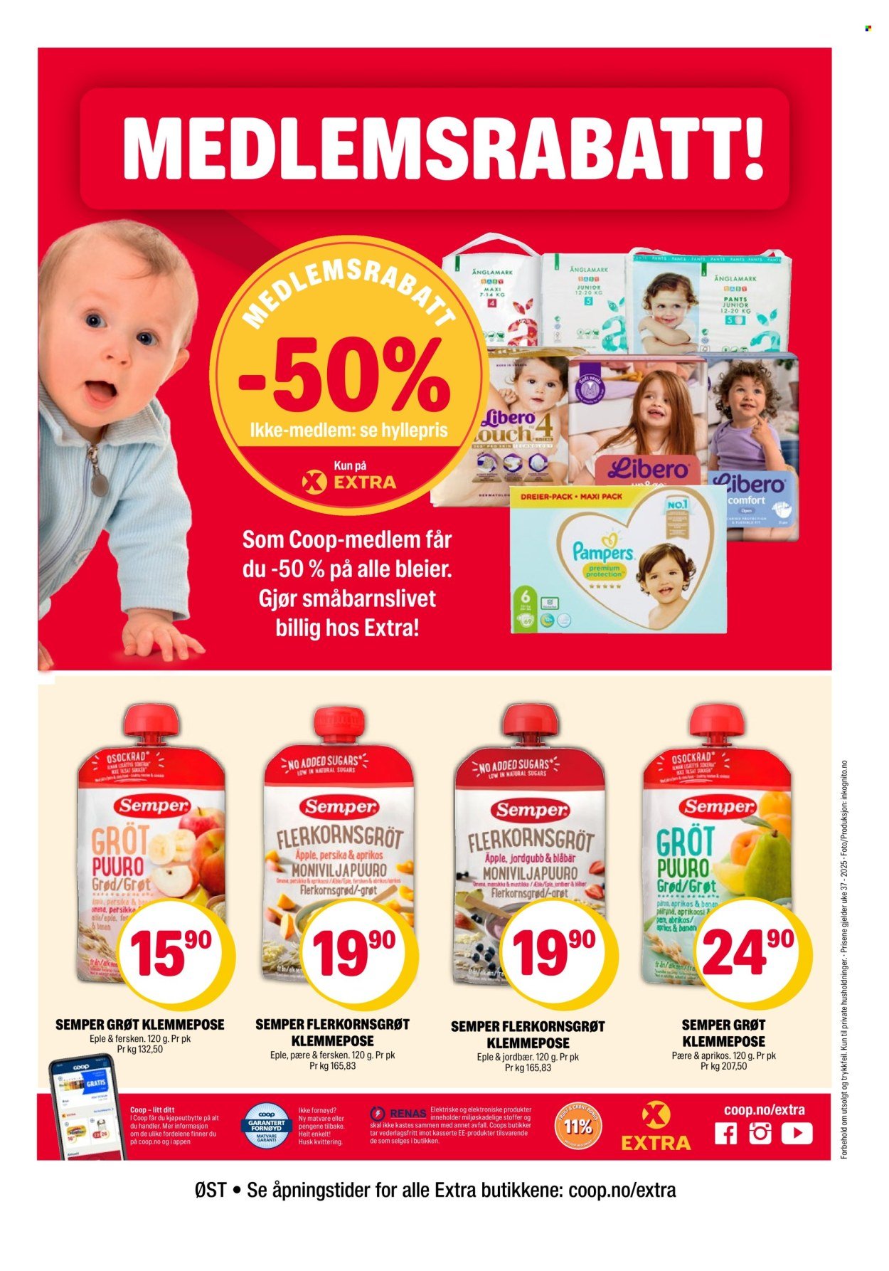 COOP EXTRA kundeavis - Uke 37 (2025-09-08 - 2025-09-14)