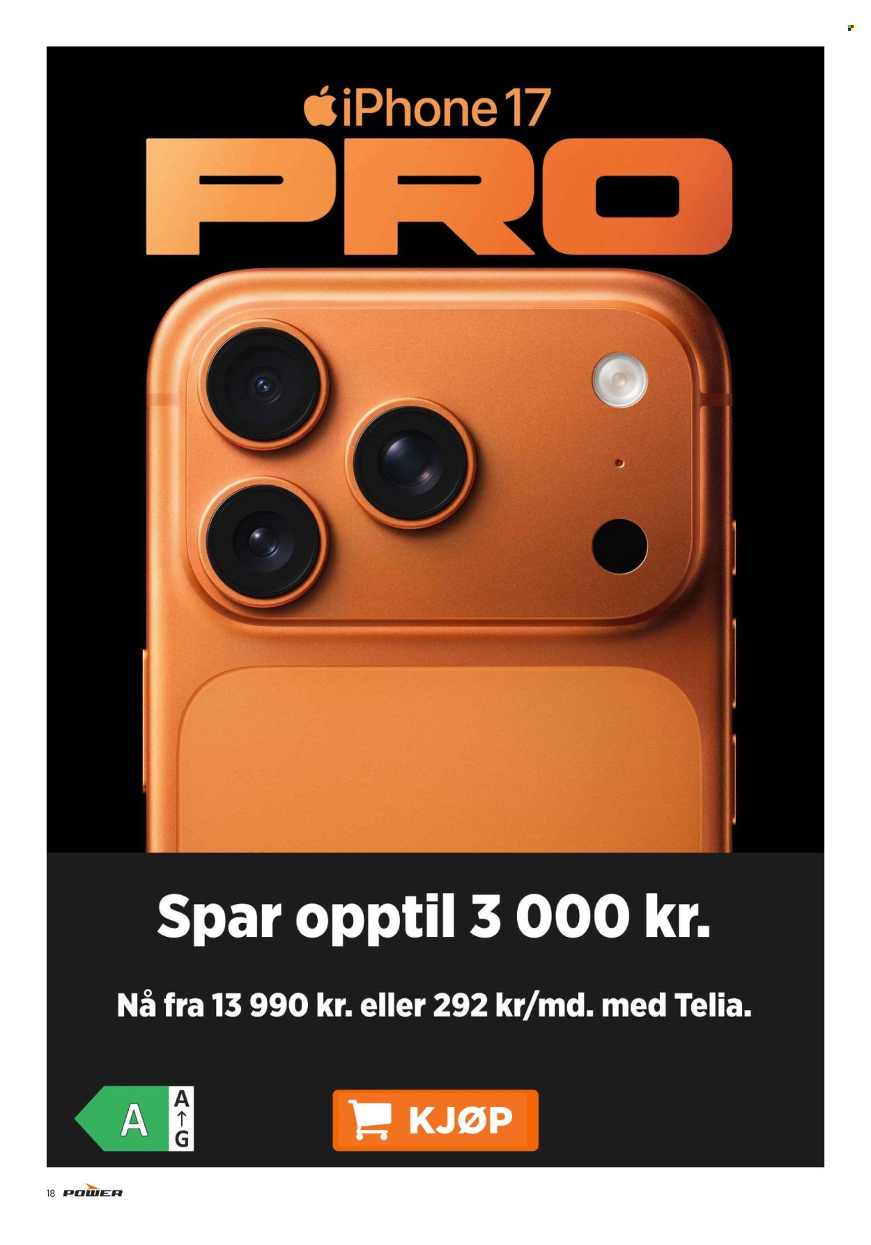 POWER kundeavis - Fra mandag 24. august 2026