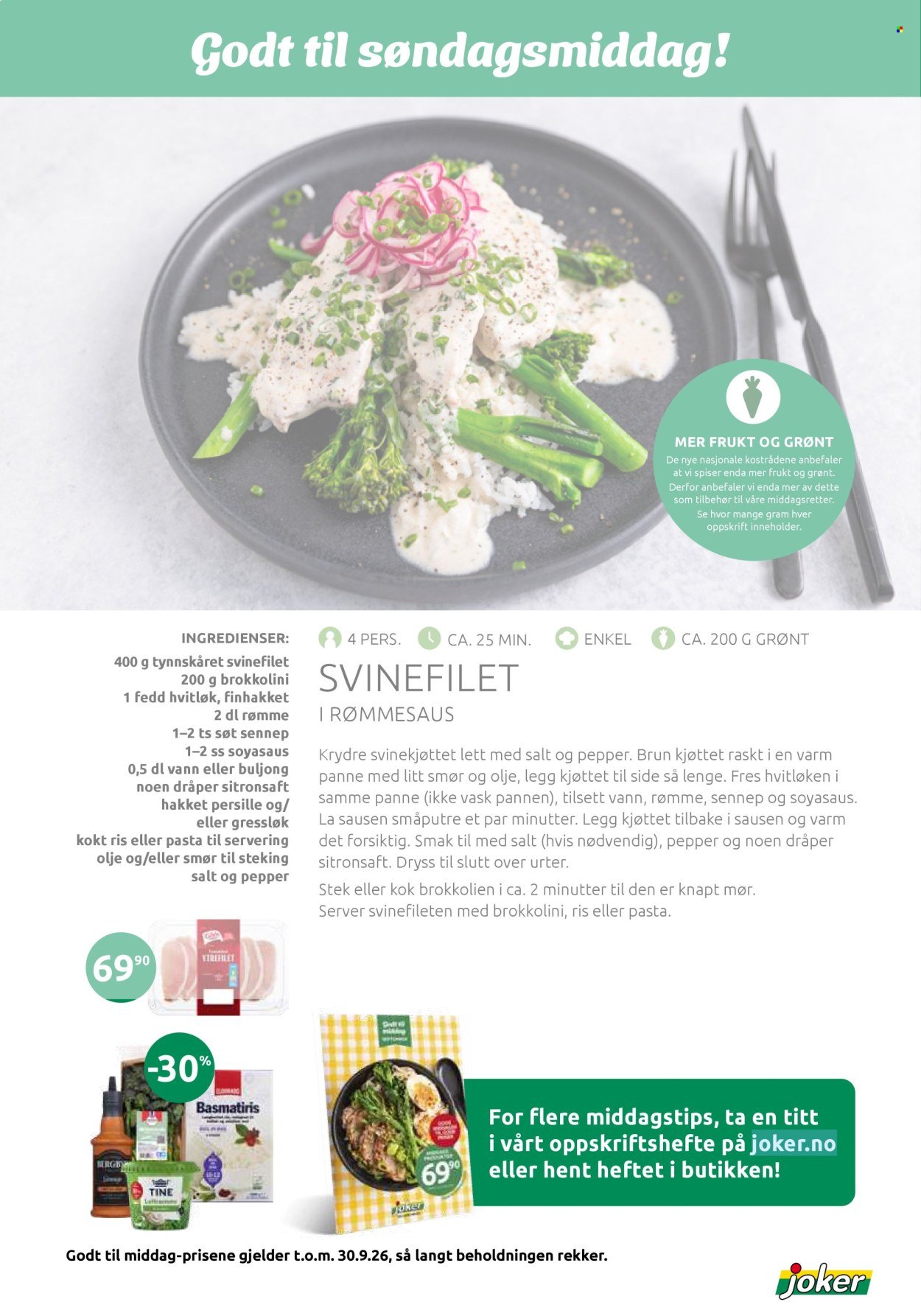 JOKER kundeavis - Fra søndag 20. september 2026