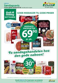 JOKER kundeavis - Fra søndag 20. september 2026