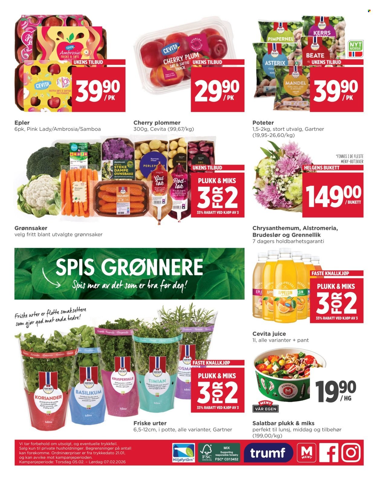 MENY kundeavis - Fra torsdag 5. februar 2026 (2026-02-05 - 2026-02-07)