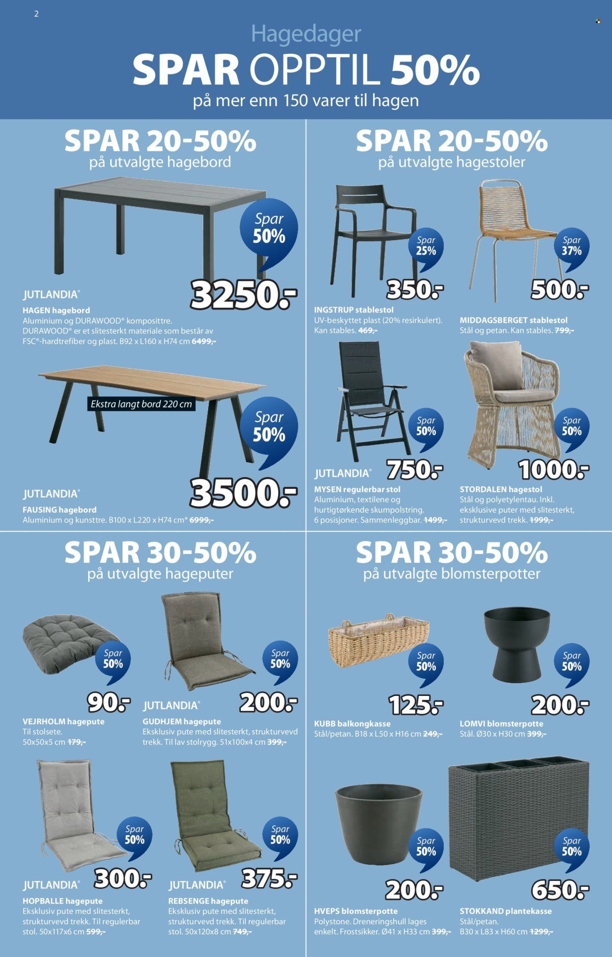 JYSK kundeavis - Fra mandag 2. mars 2026 (2026-03-02 - 2026-03-07)
