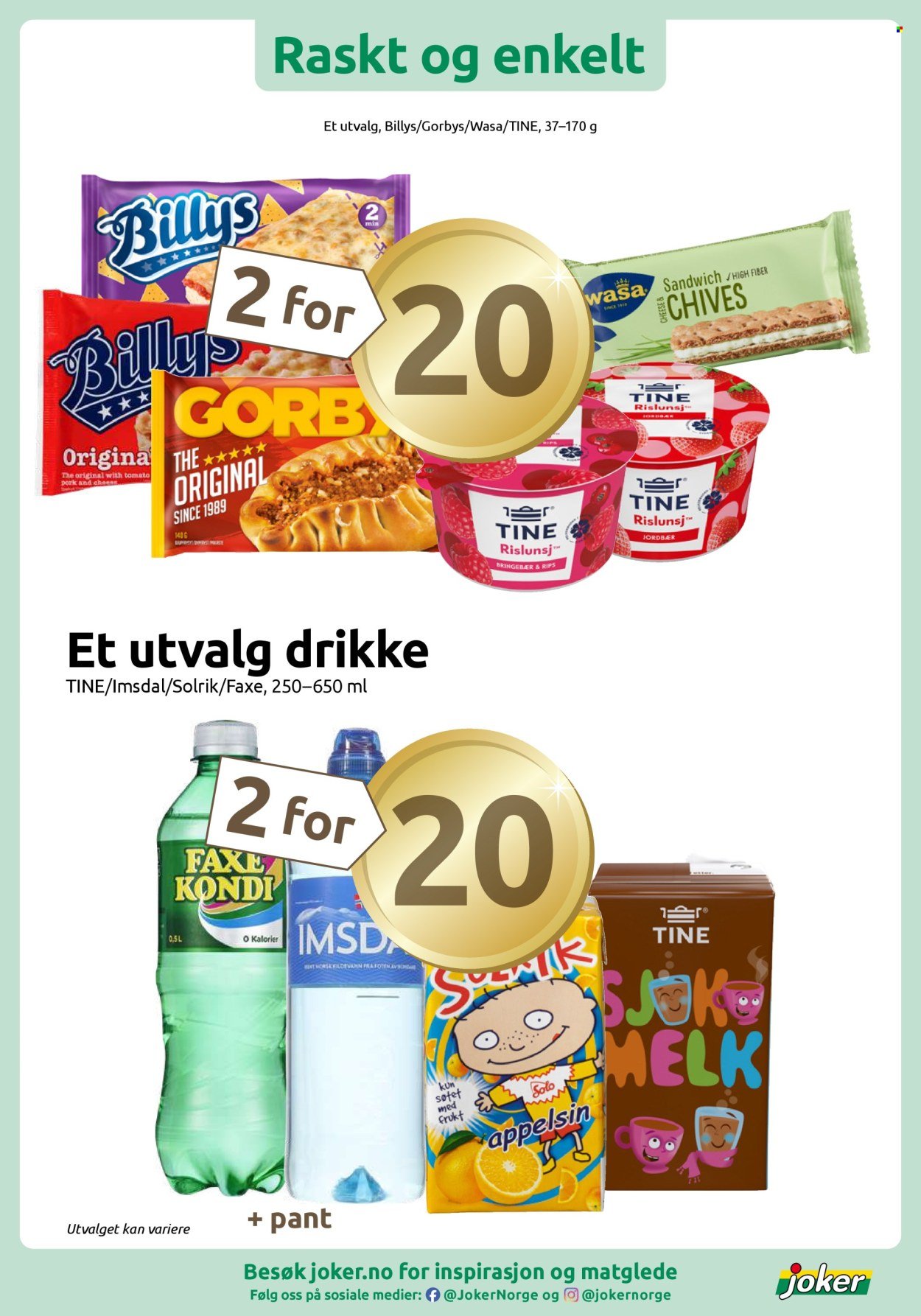 JOKER kundeavis - Fra mandag 3. august 2026