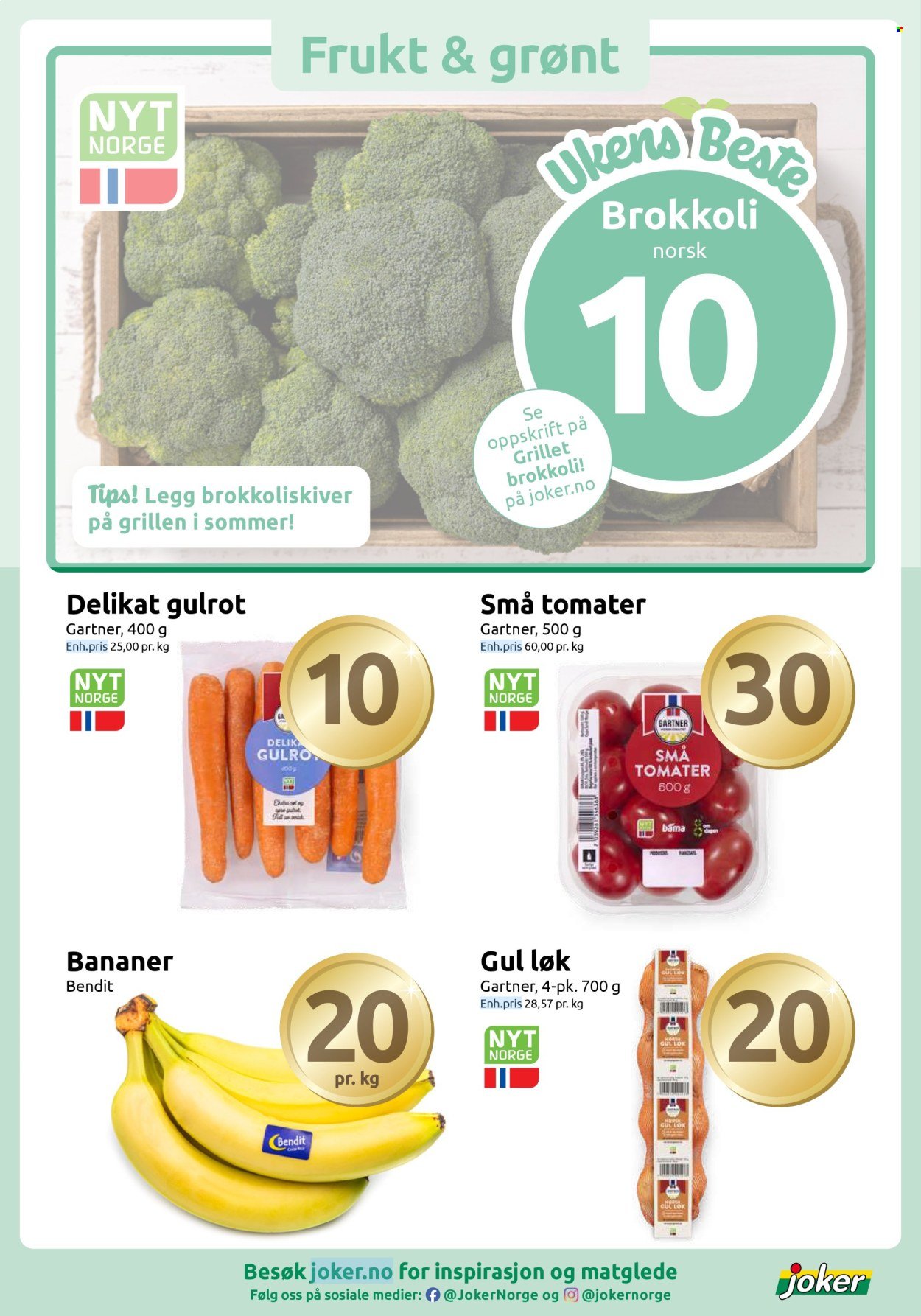 JOKER kundeavis - Fra mandag 3. august 2026