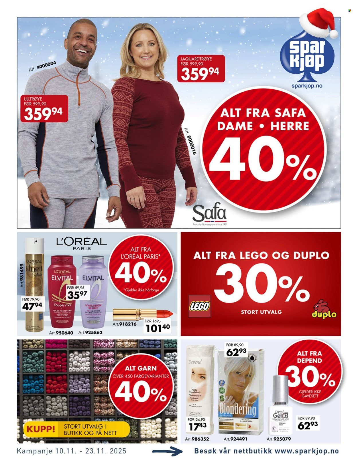 SPARKJØP kundeavis - Fra mandag 10. november 2025 (2025-11-10 - 2025-11-23)