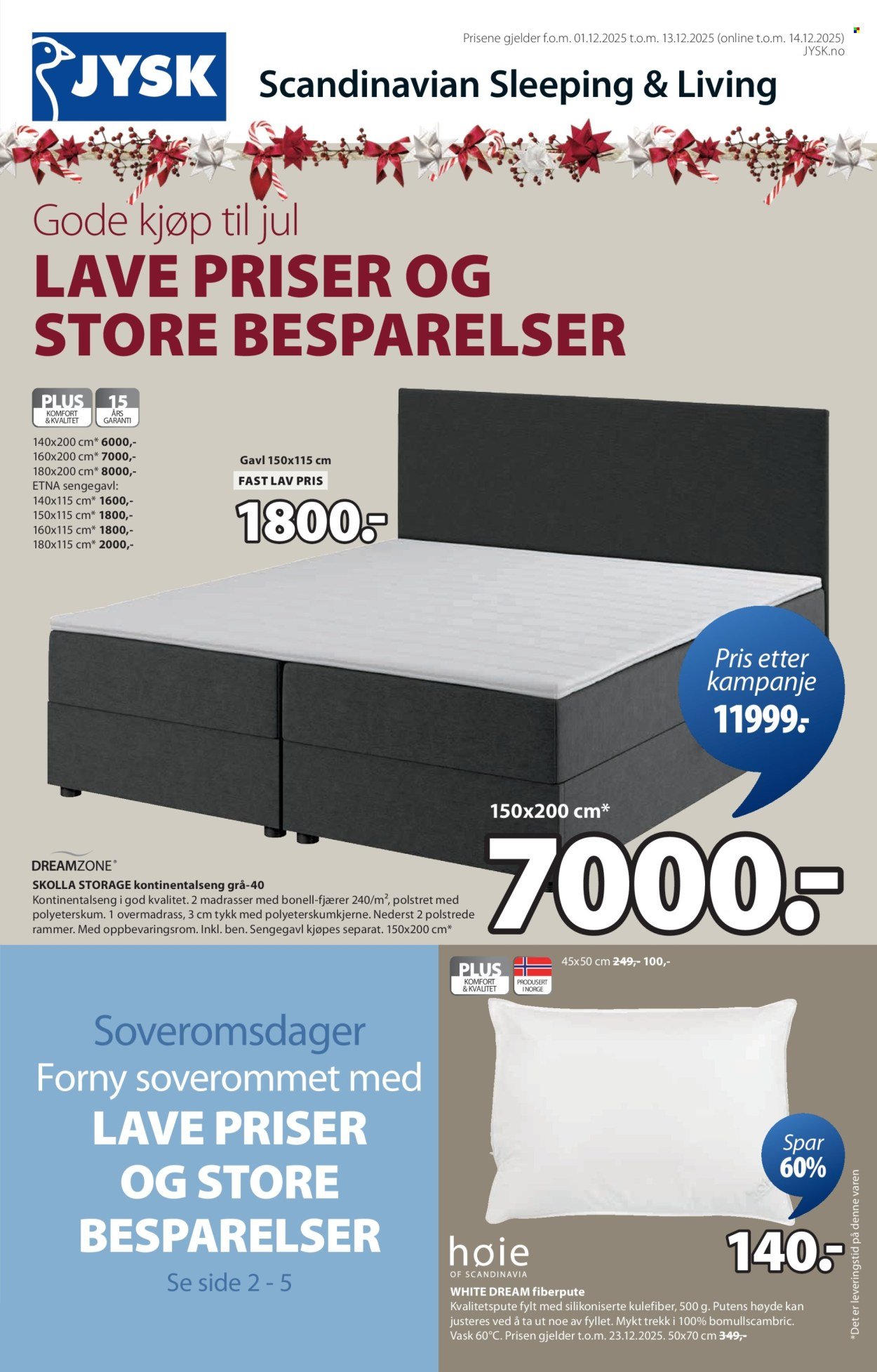 JYSK kundeavis - Fra mandag 1. desember 2025 (2025-12-01 - 2025-12-13)